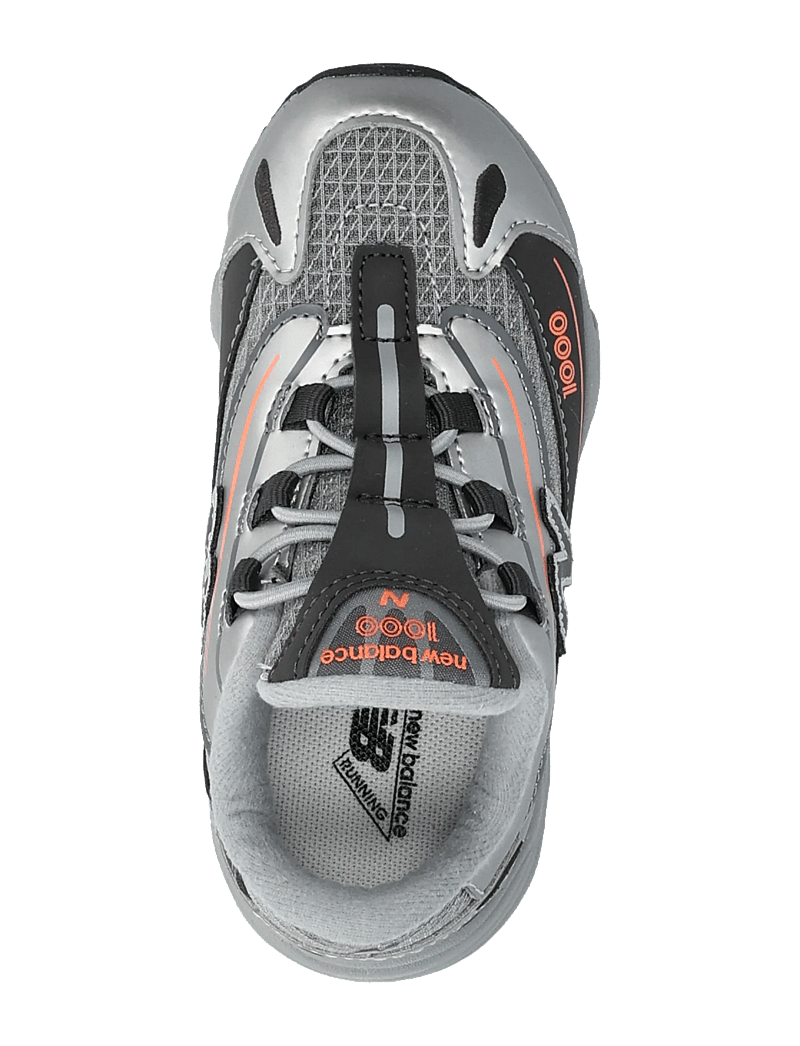 New Balance - New Balance 1000 Kids Bungee Lace - kõrge säärega tossud - silver metallic - 3