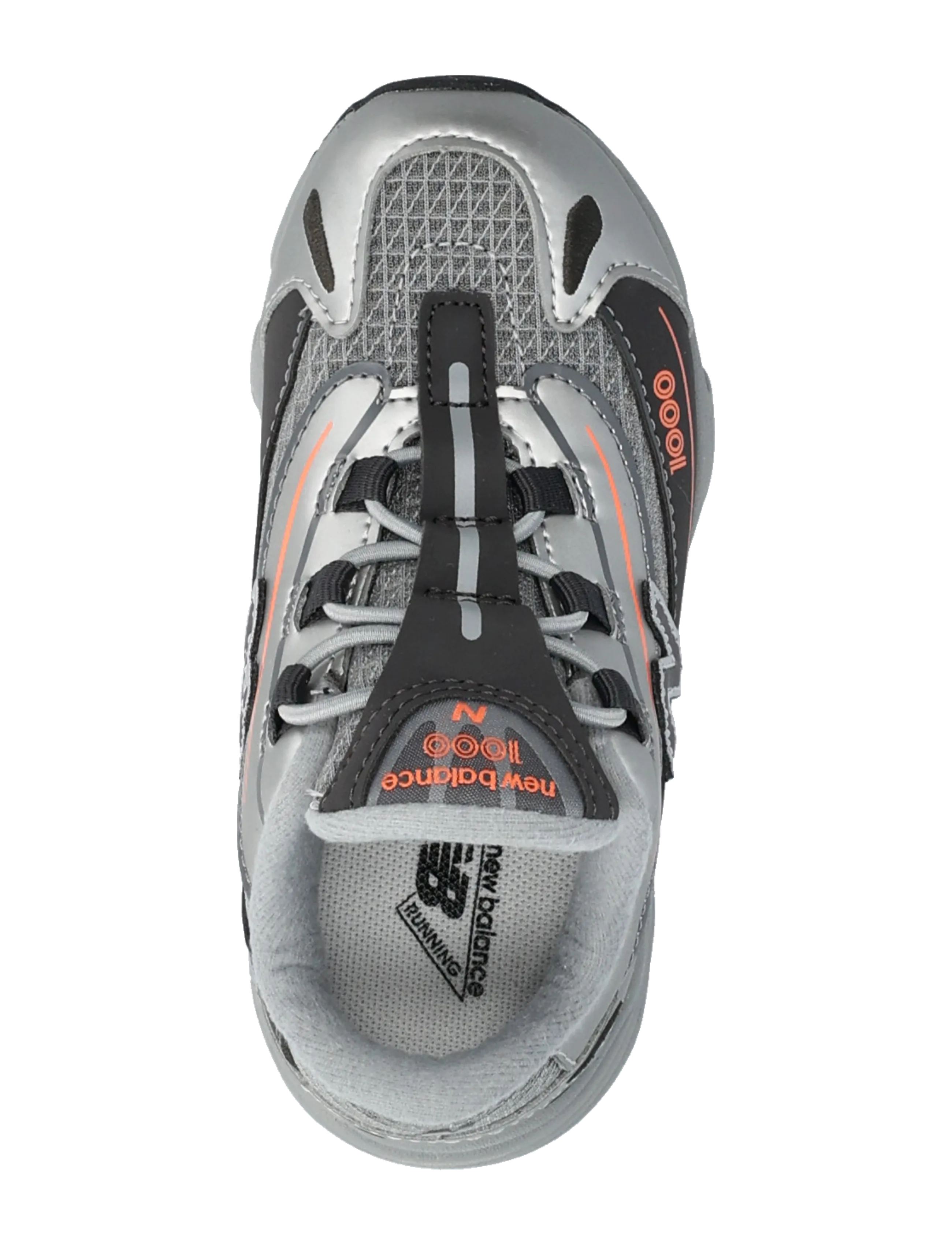 New Balance - New Balance 1000 Kids Bungee Lace - niedriger schnitt - silver metallic - 3