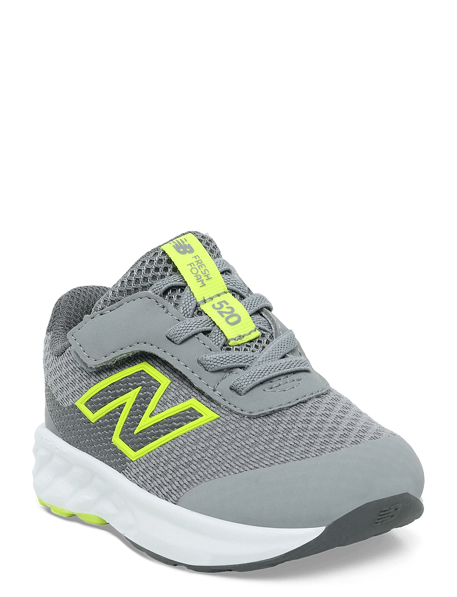 New Balance - New Balance FreshFoam 520 v9 Kids Hook & Loop - laufschuhe - grey matter - 0