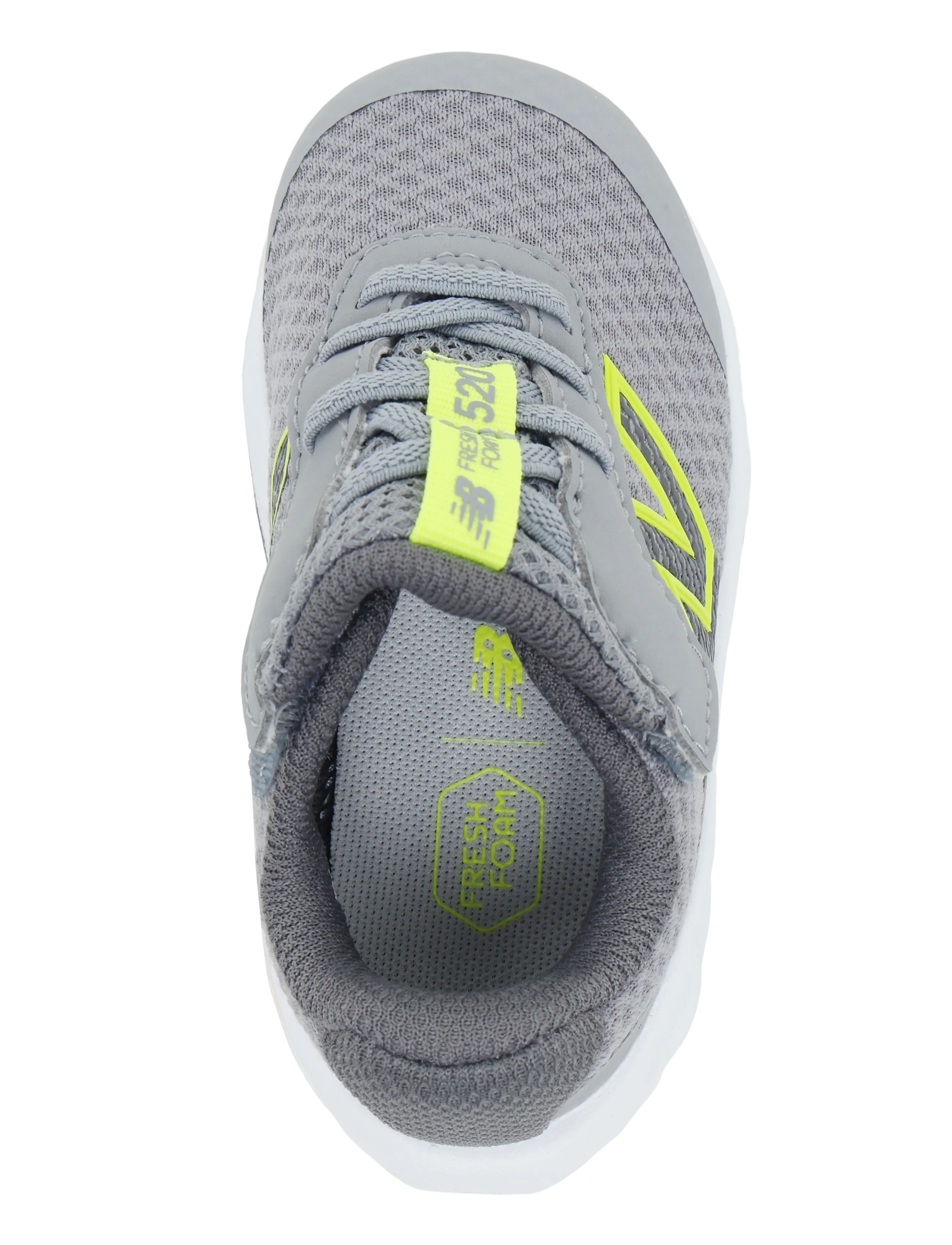 New Balance - New Balance FreshFoam 520 v9 Kids Hook & Loop - laufschuhe - grey matter - 3