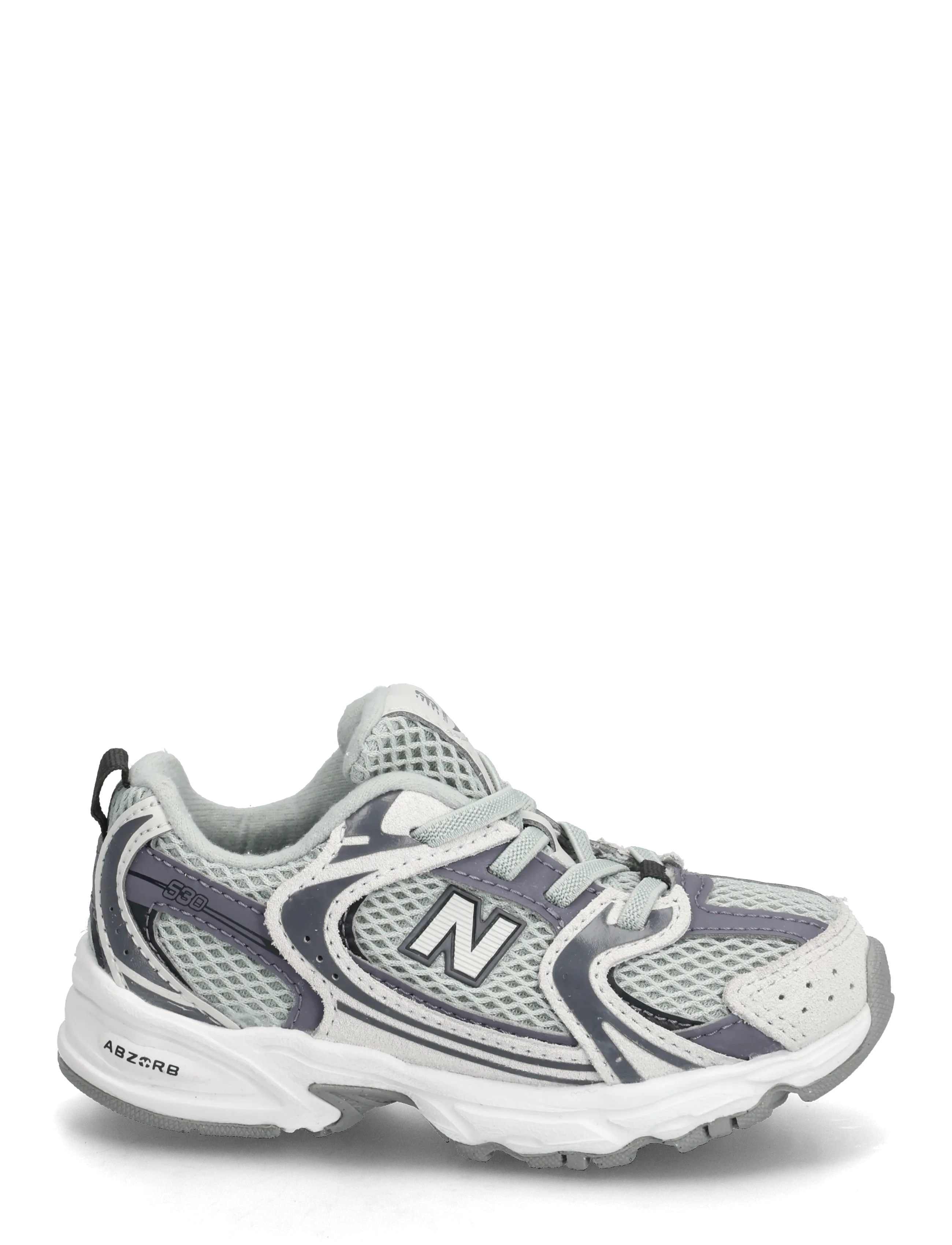 New Balance - New Balance 530 Kids Bungee Lace - lave sneakers - neptune grey - 1