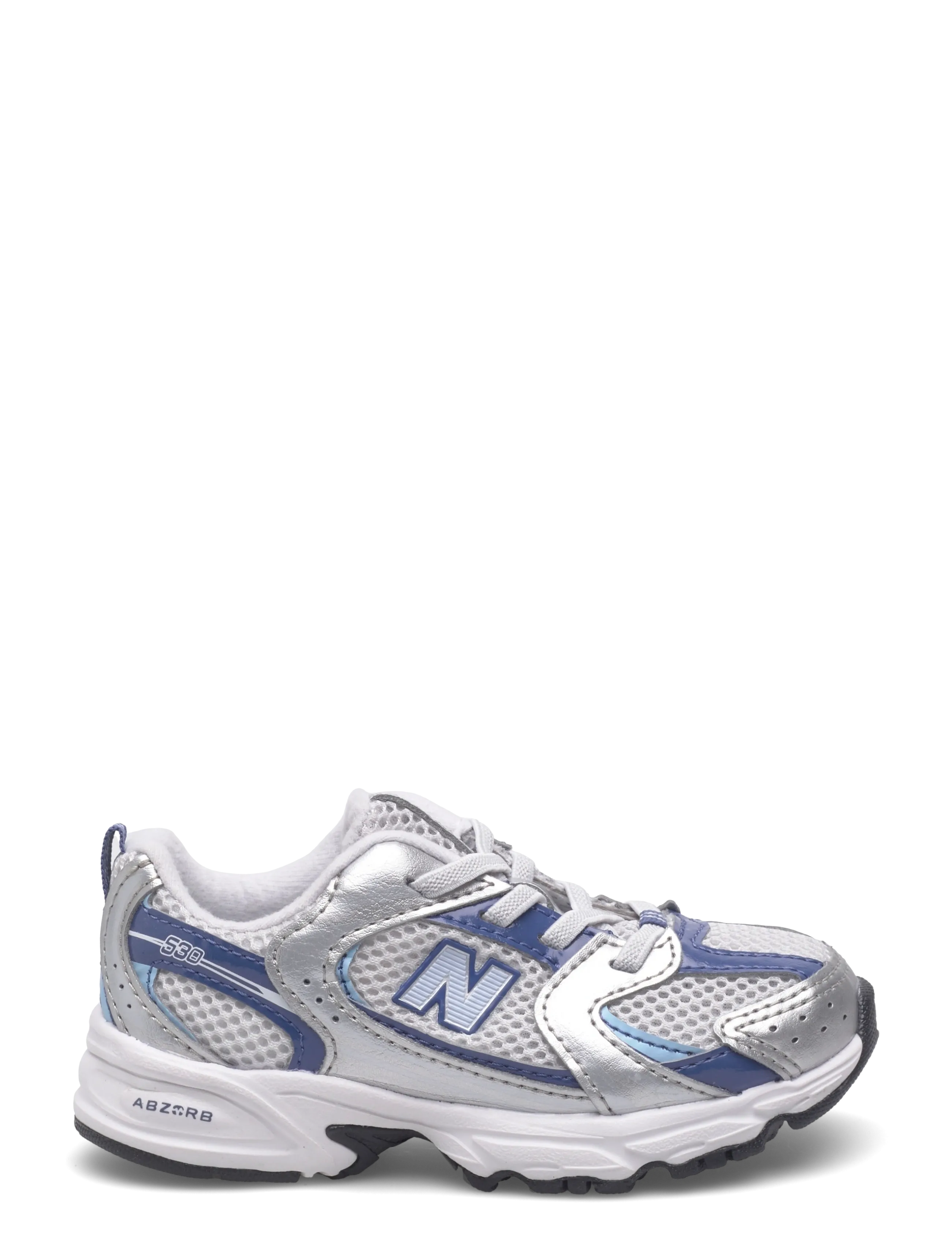 New Balance - New Balance 530 Kids Bungee Lace - lave sneakers - silver metallic - 1