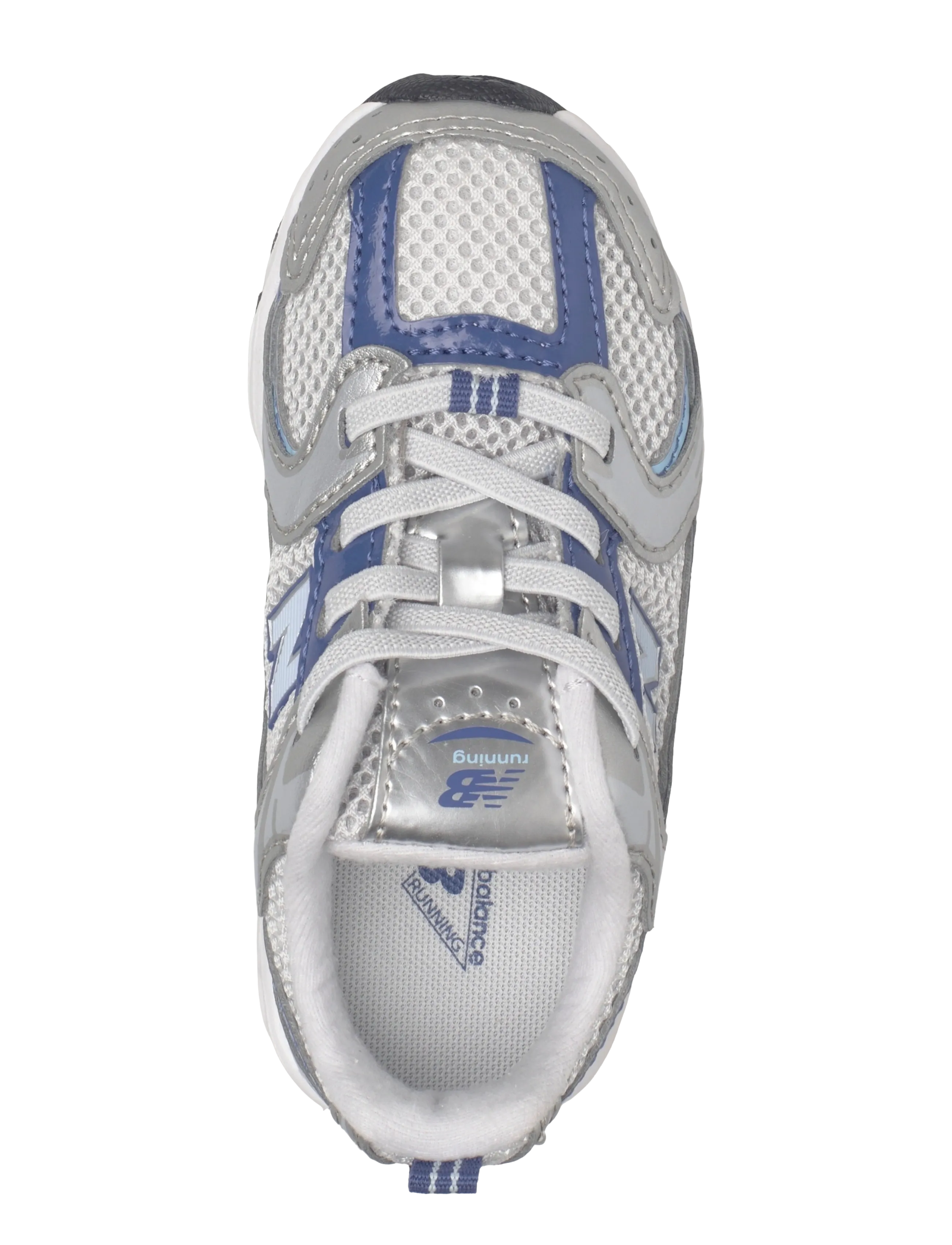 New Balance - New Balance 530 Kids Bungee Lace - lave sneakers - silver metallic - 3