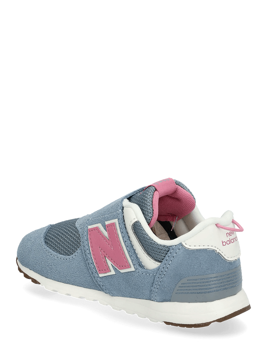 New Balance - New Balance 574 Kids NEW-B Hook & Loop - lave sneakers - zinc blue - 1