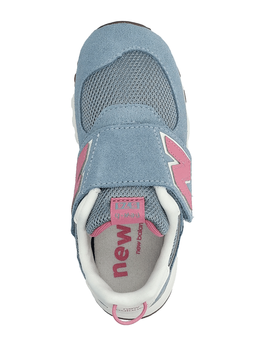 New Balance - New Balance 574 Kids NEW-B Hook & Loop - lave sneakers - zinc blue - 3