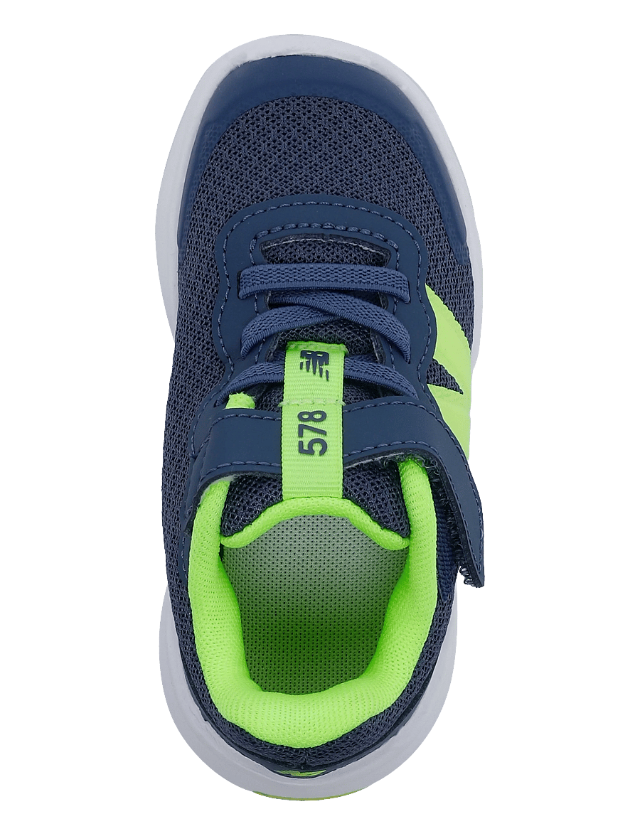 New Balance - New Balance FreshFoam 578 Kids Bungee Lace with Top Strap - running shoes - vintage indigo - 3