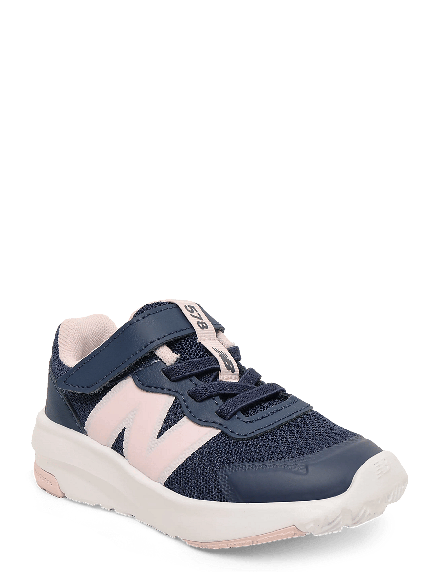 New Balance - New Balance FreshFoam 578 Kids Bungee Lace with Top Strap - løbesko - nb navy - 0