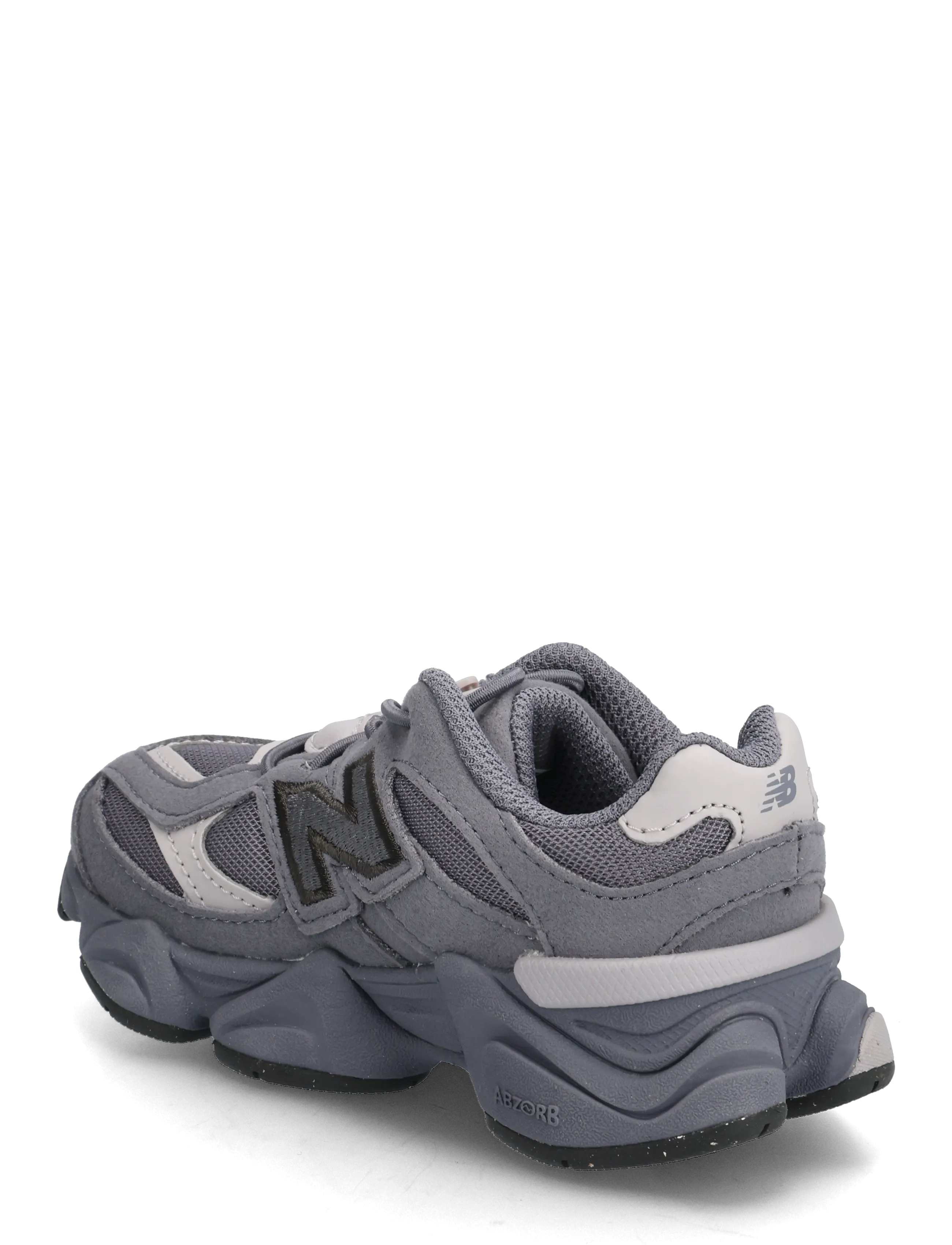 New Balance - New Balance 9060 Kids Bungee Lace - lave sneakers - neptune grey - 2
