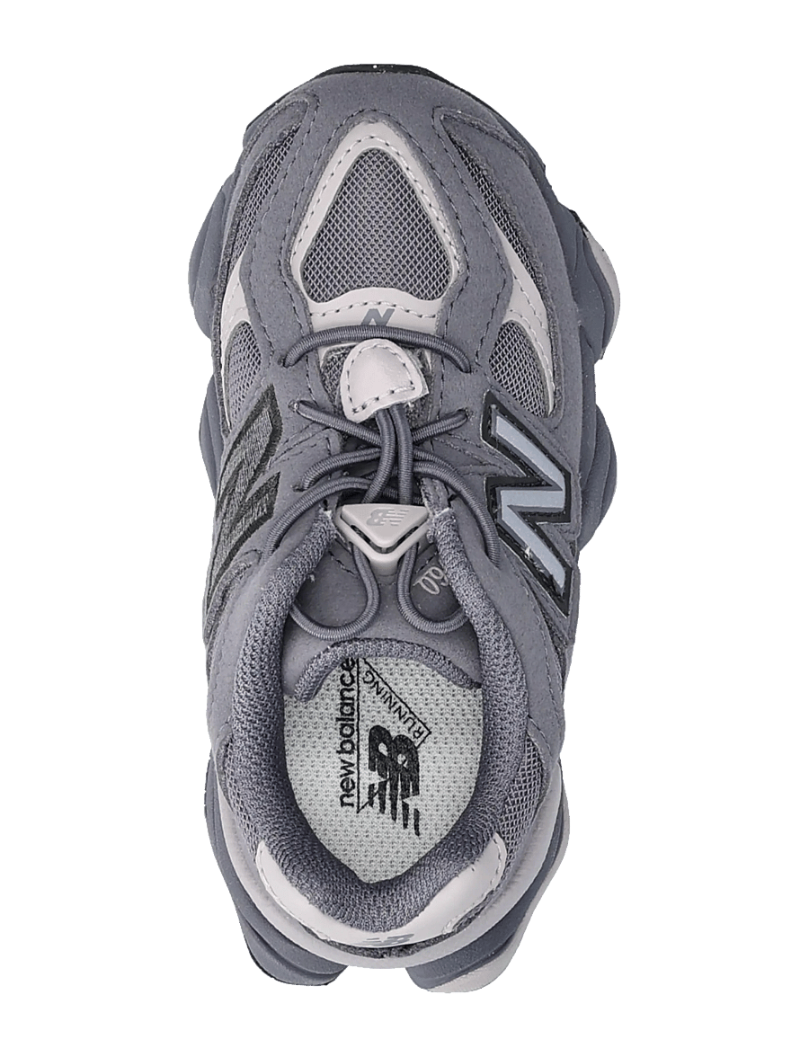 New Balance - New Balance 9060 Kids Bungee Lace - låga sneakers - neptune grey - 3