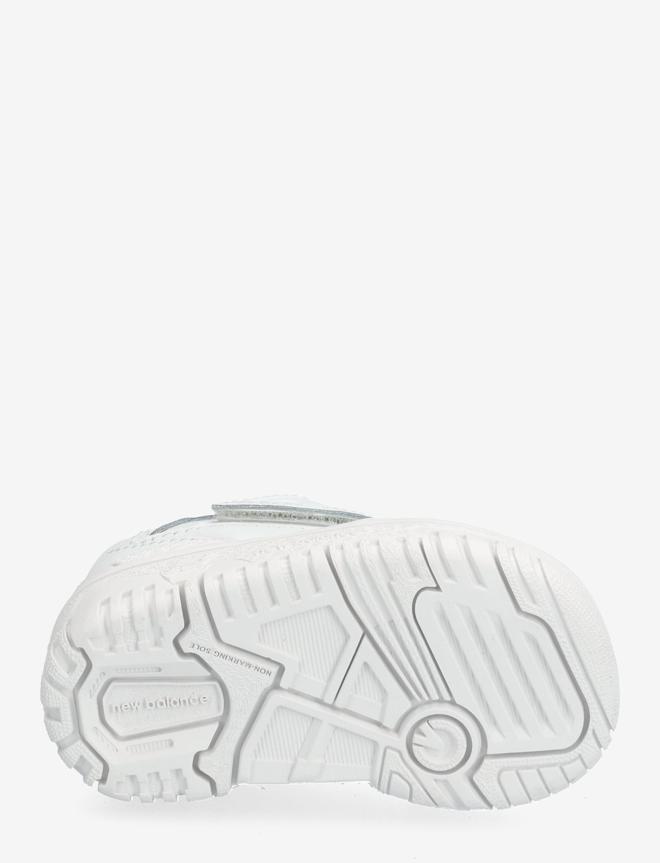 New Balance - New Balance 550 Kids Bungee Lace with Hook & Loop Top Strap - schuhe - white - 4