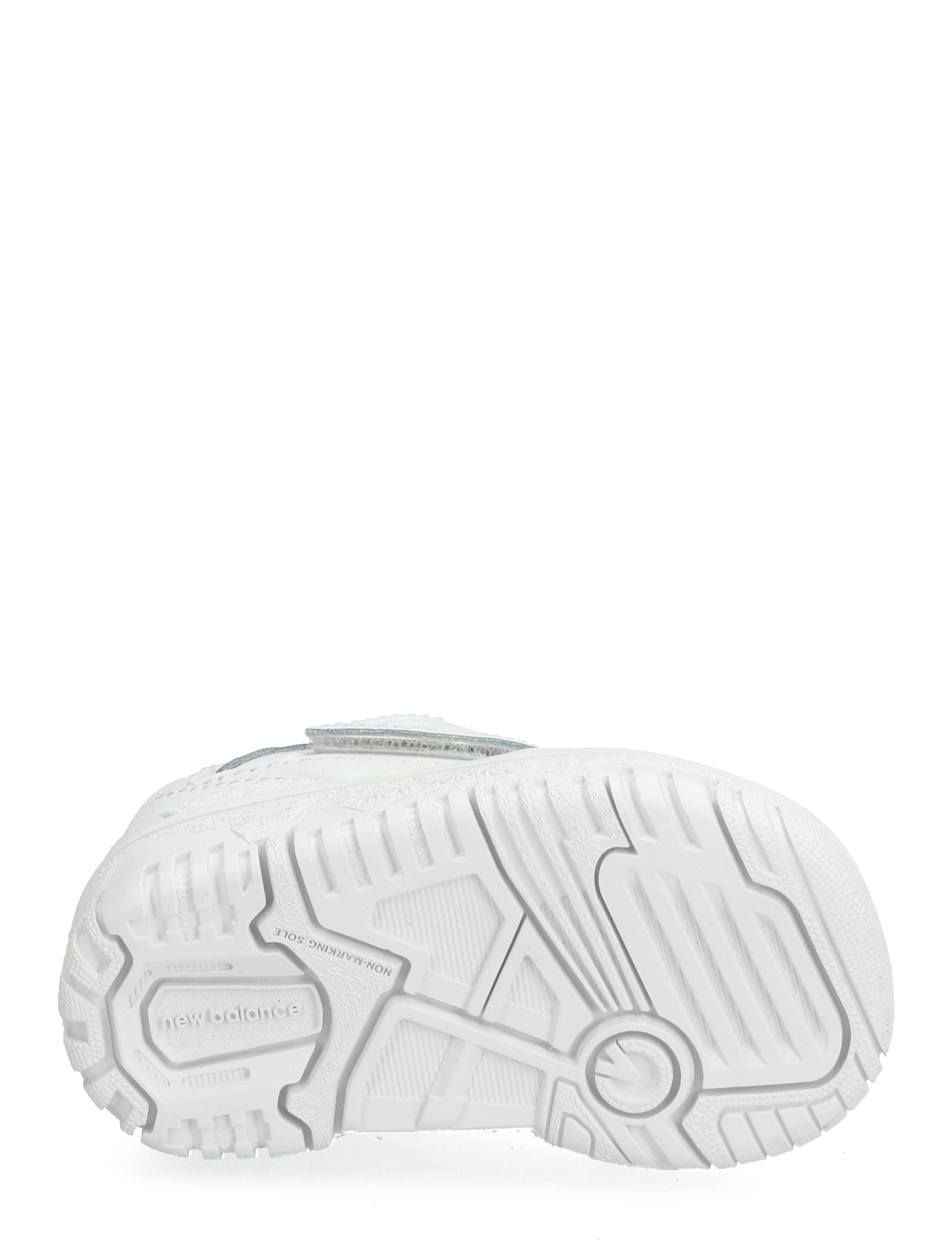 New Balance - New Balance 550 Kids Bungee Lace with Hook & Loop Top Strap - white - 4