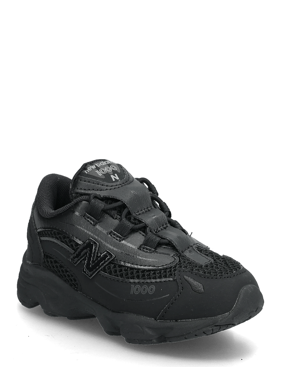 New Balance - New Balance 1000 Kids Bungee Lace - lave sneakers - black - 0