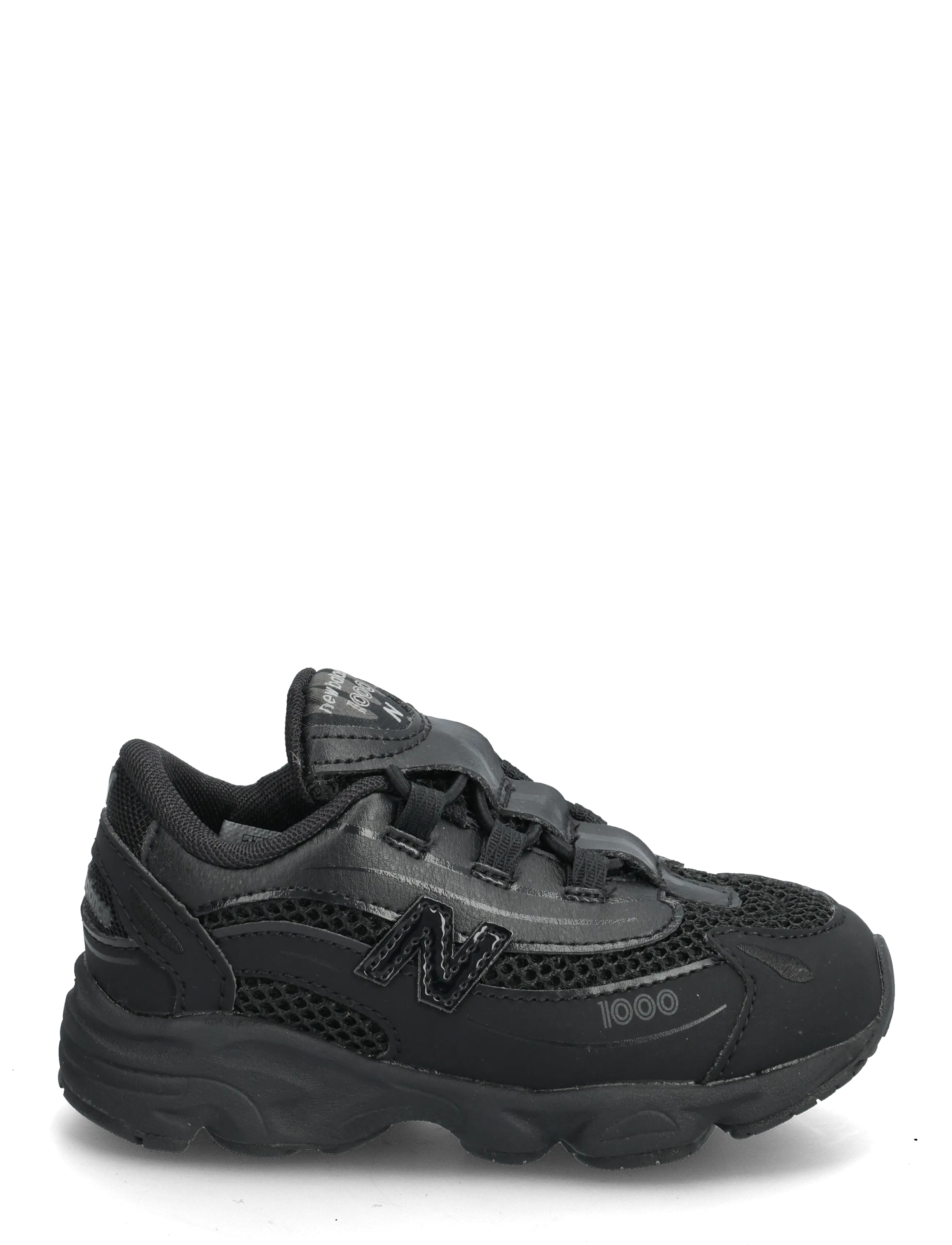 New Balance - New Balance 1000 Kids Bungee Lace - lave sneakers - black - 1