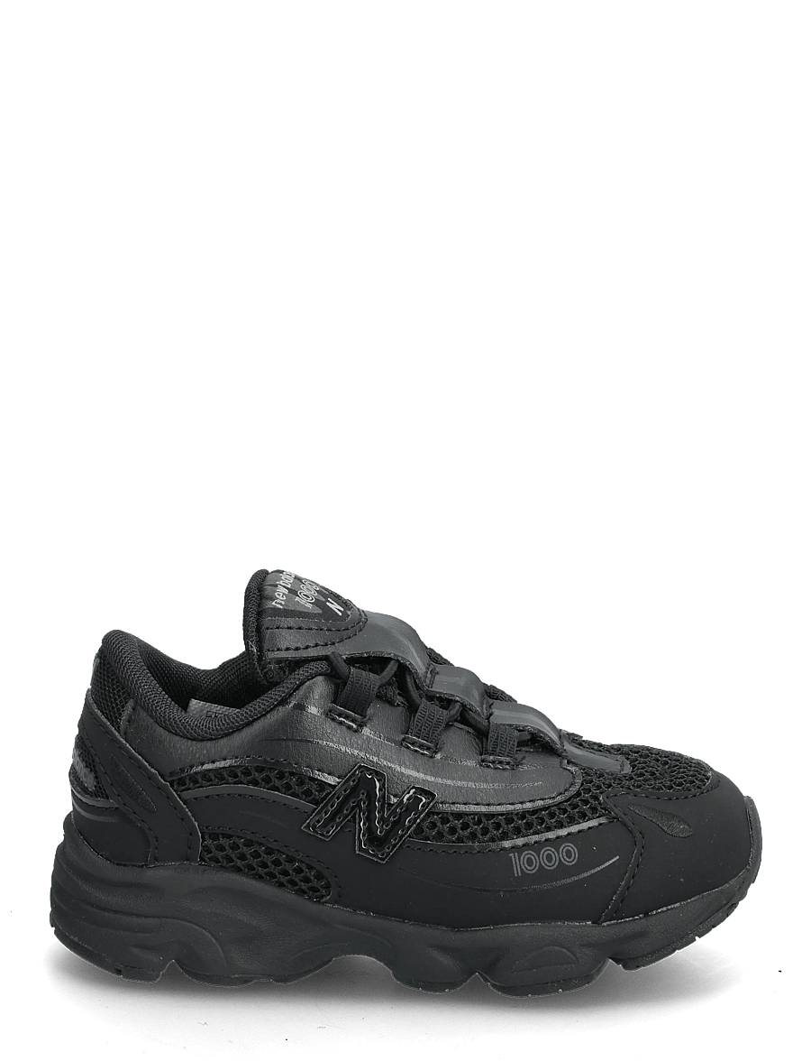 New Balance - New Balance 1000 Kids Bungee Lace - lave sneakers - black - 1