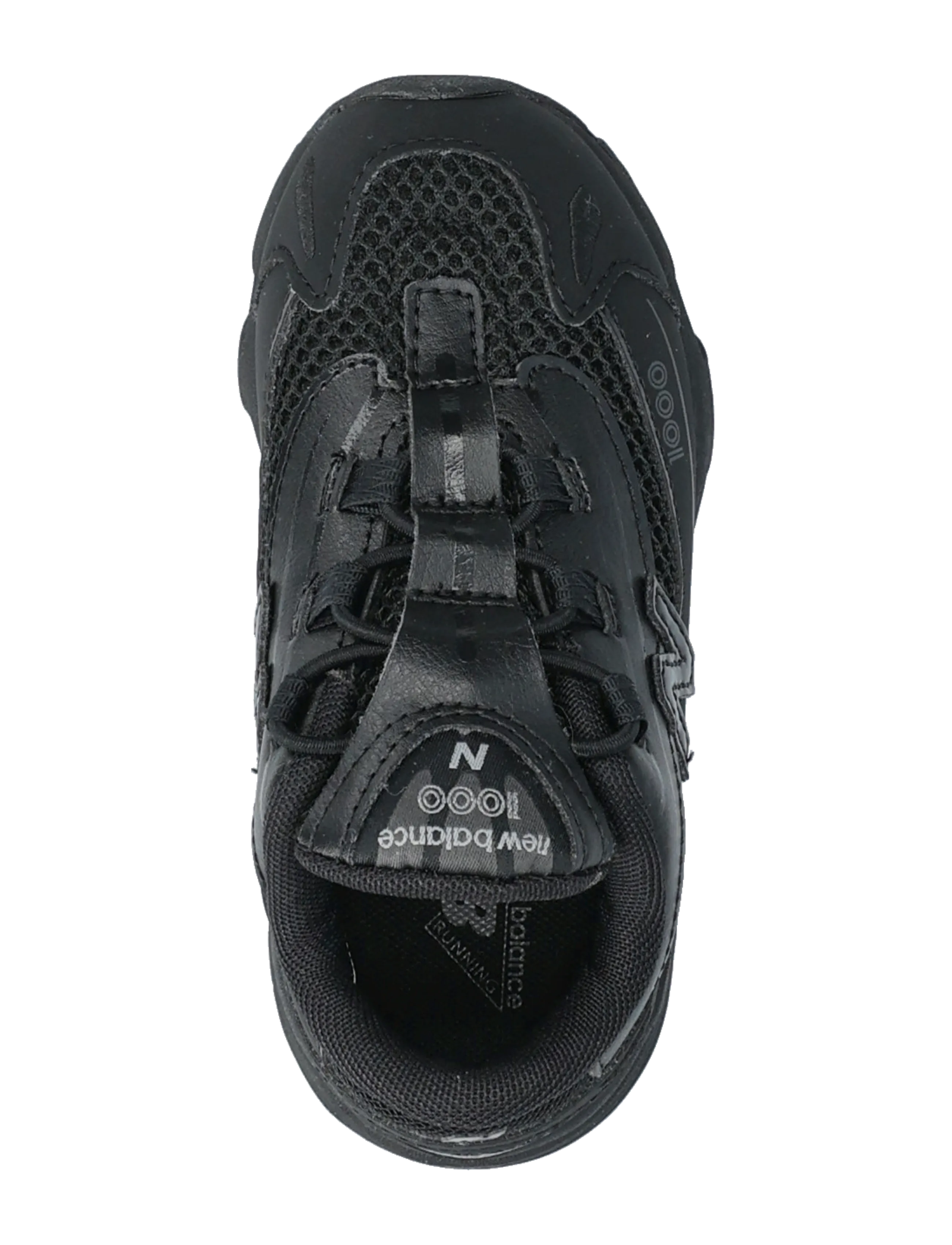 New Balance - New Balance 1000 Kids Bungee Lace - lave sneakers - black - 3