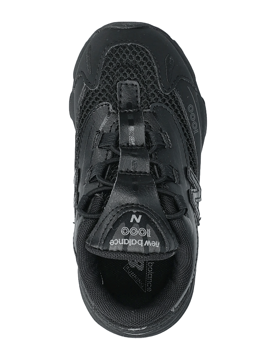 New Balance - New Balance 1000 Kids Bungee Lace - lave sneakers - black - 3