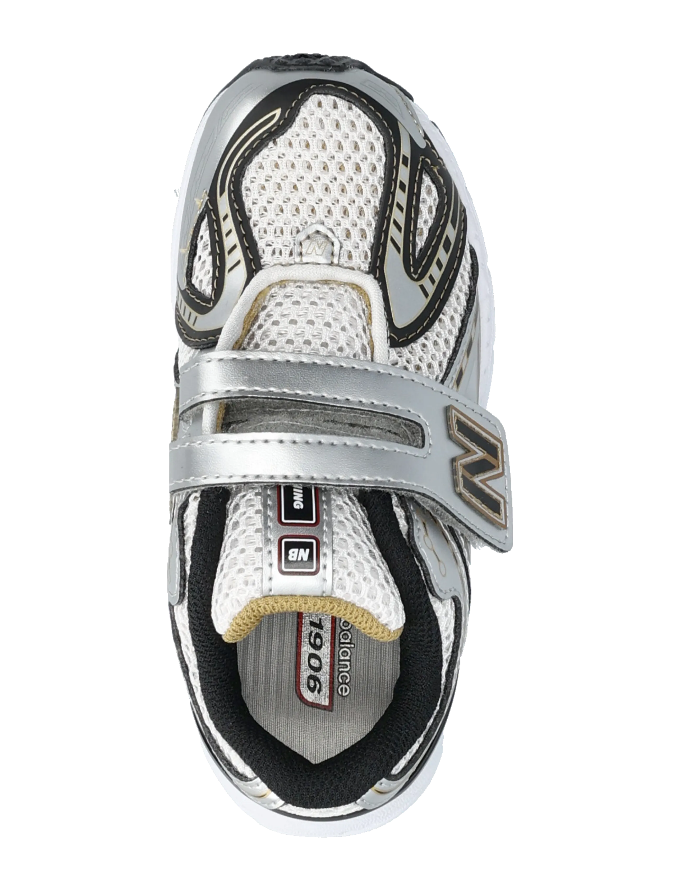New Balance - New Balance 1906 Kids Hook & Loop - niedriger schnitt - silver metallic - 3