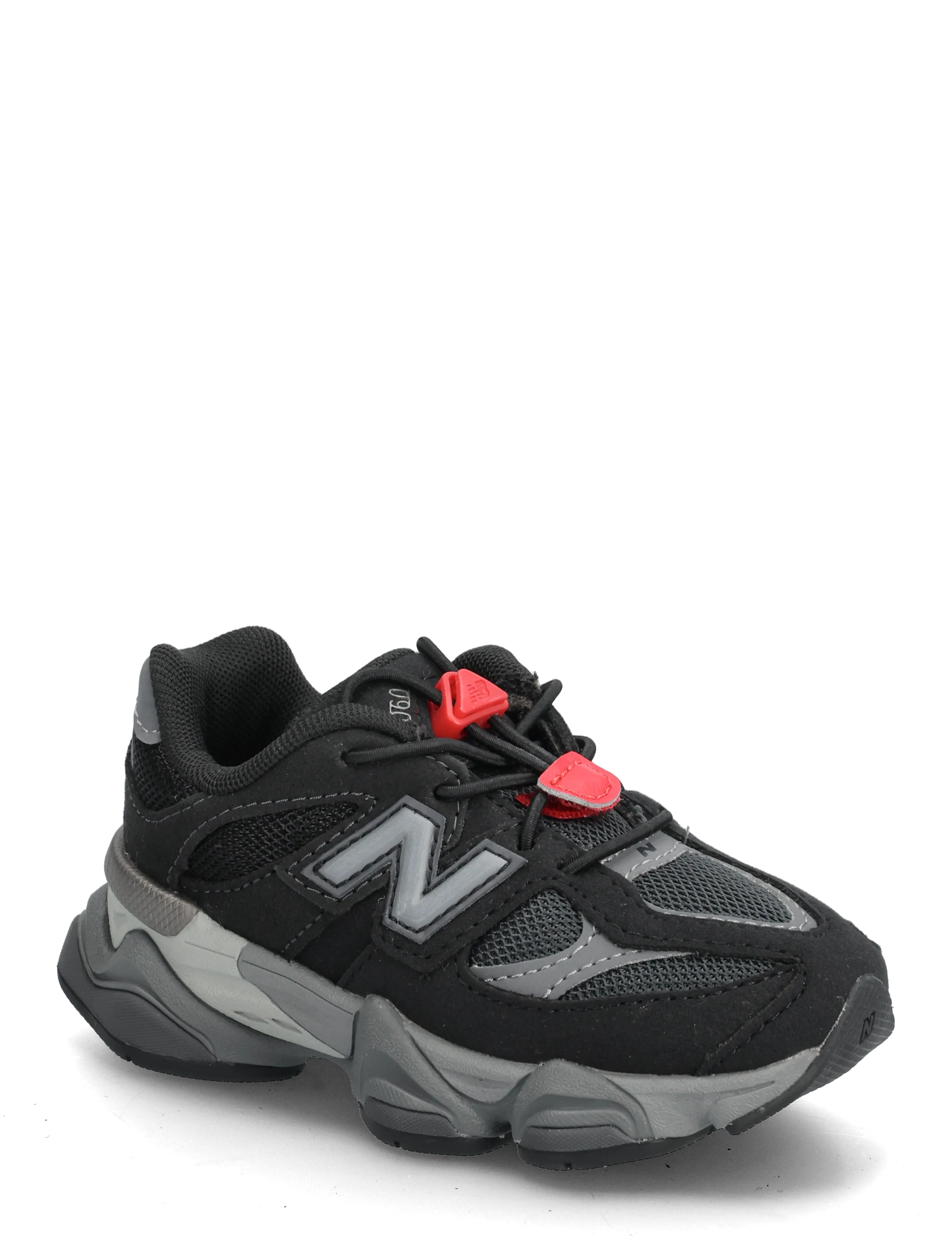 New Balance 9060 Kids Toggle Closure, Børn, Børne Sneakers Med Snørelås, Sort, Str: 25
