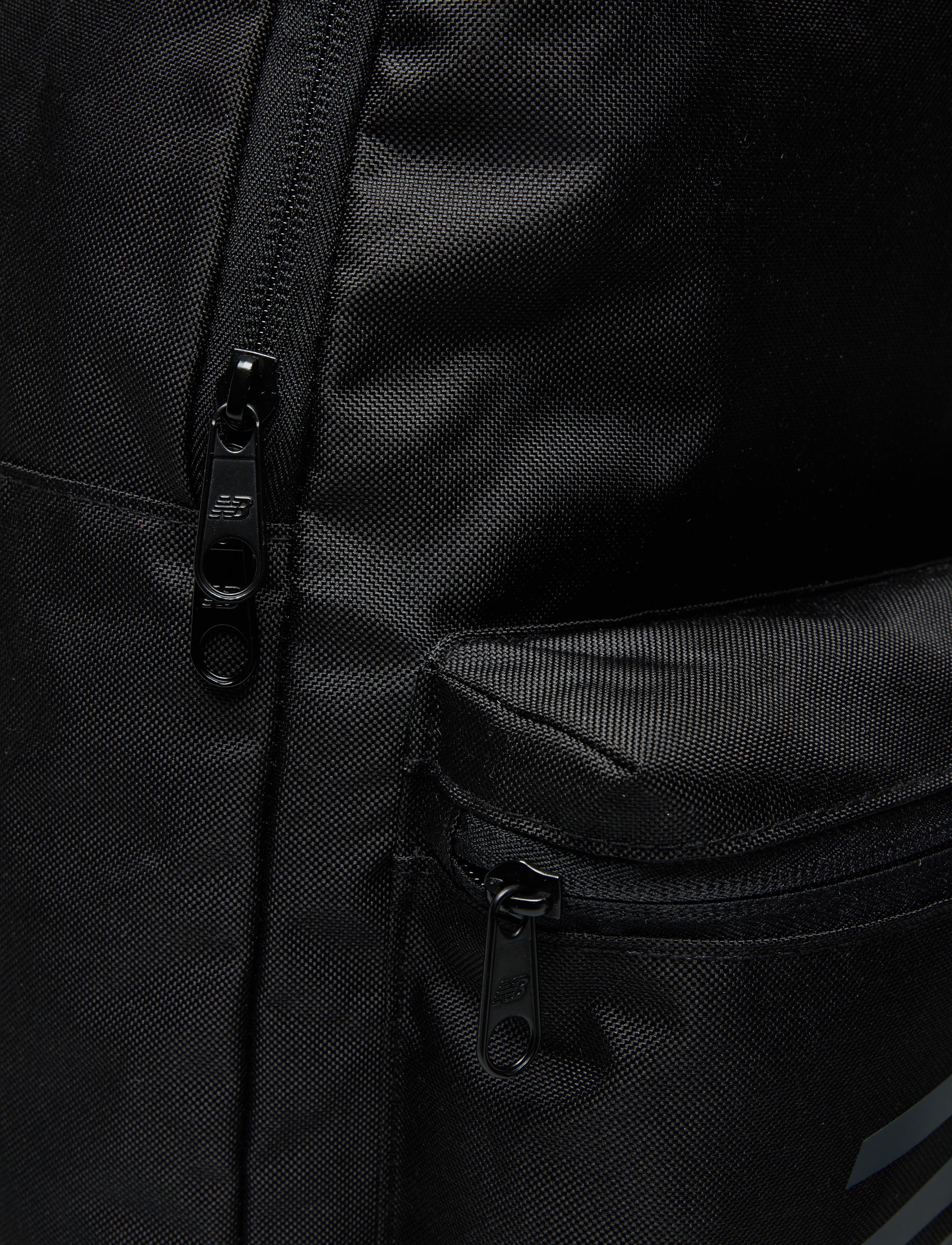 New Balance - Logo Round Backpack - black/black - 3