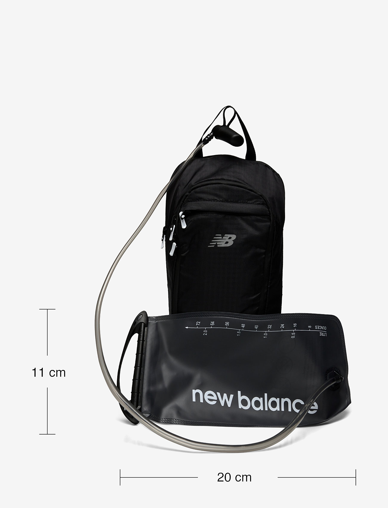 New Balance - Performance 4L Hydration Backpack - sportstasker - black - 4