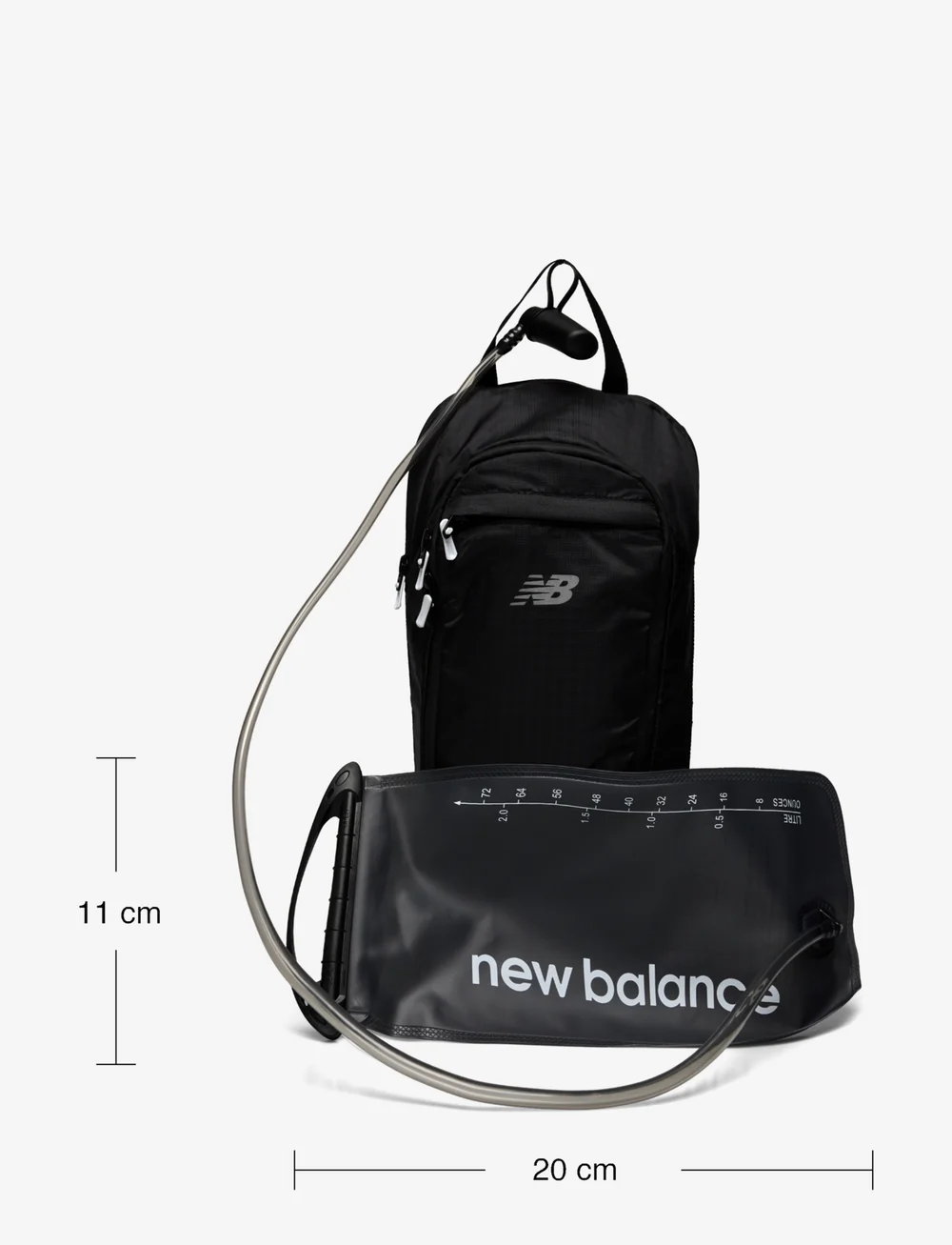 New Balance - Performance 4L Hydration Backpack - sporttaschen - black - 5
