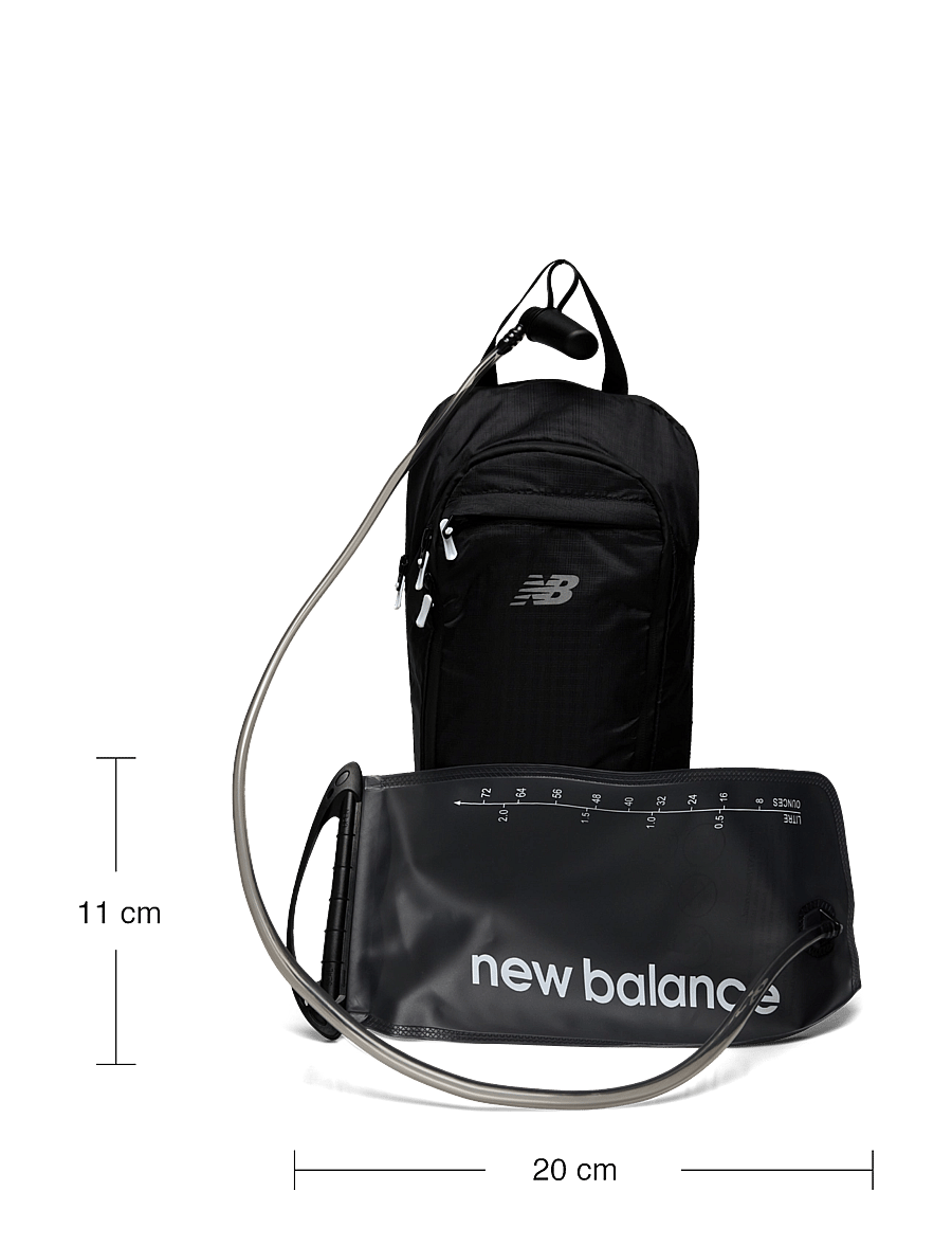 New Balance - Performance 4L Hydration Backpack - sportryggsäckar - black - 5