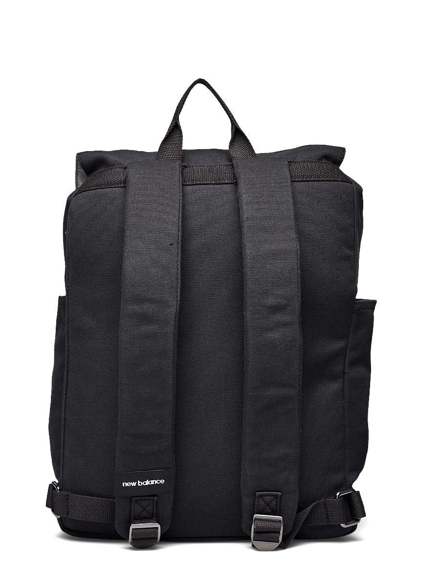 New Balance - Canvas Backpack - sportinės kuprinės - black - 1