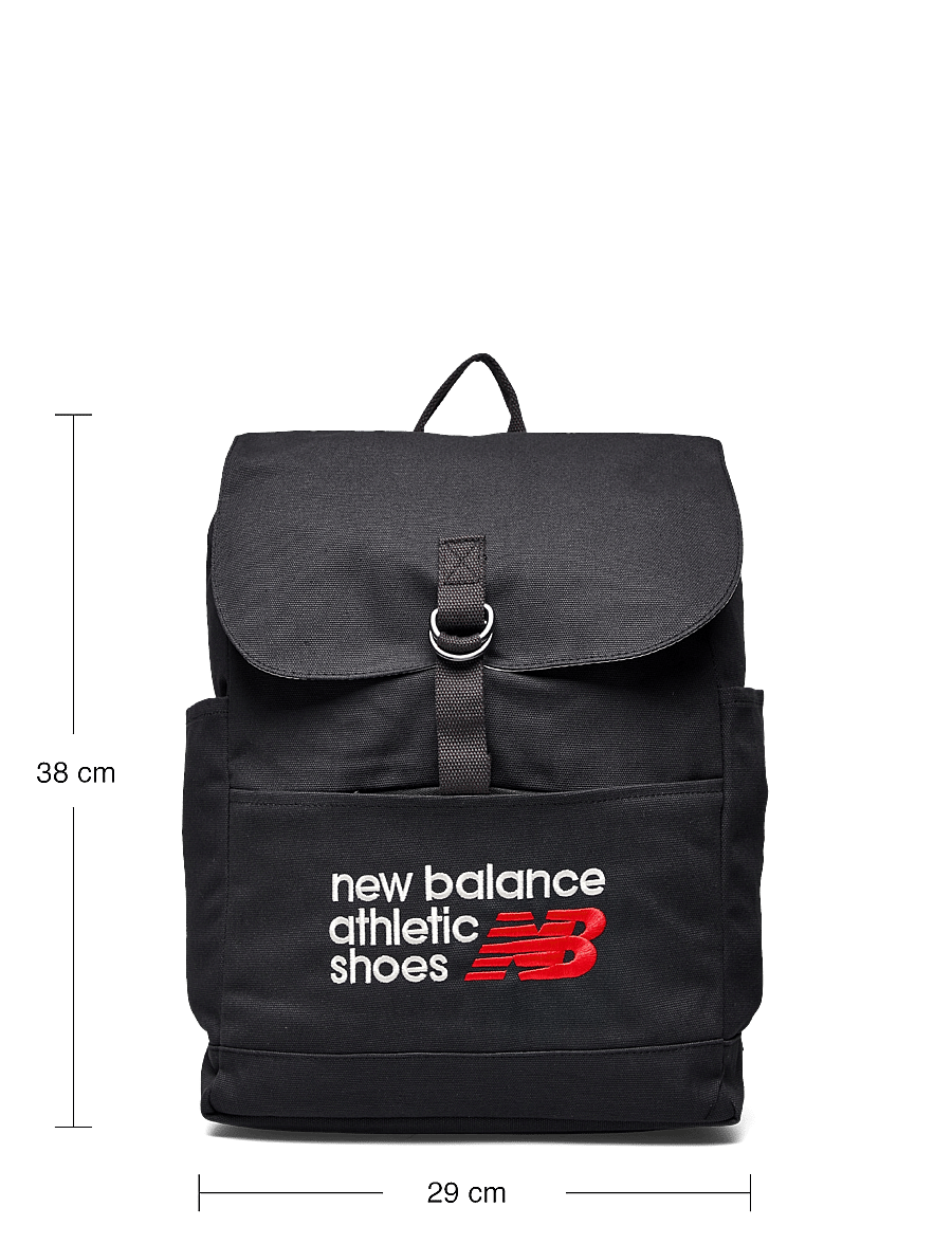 New Balance - Canvas Backpack - sportinės kuprinės - black - 4