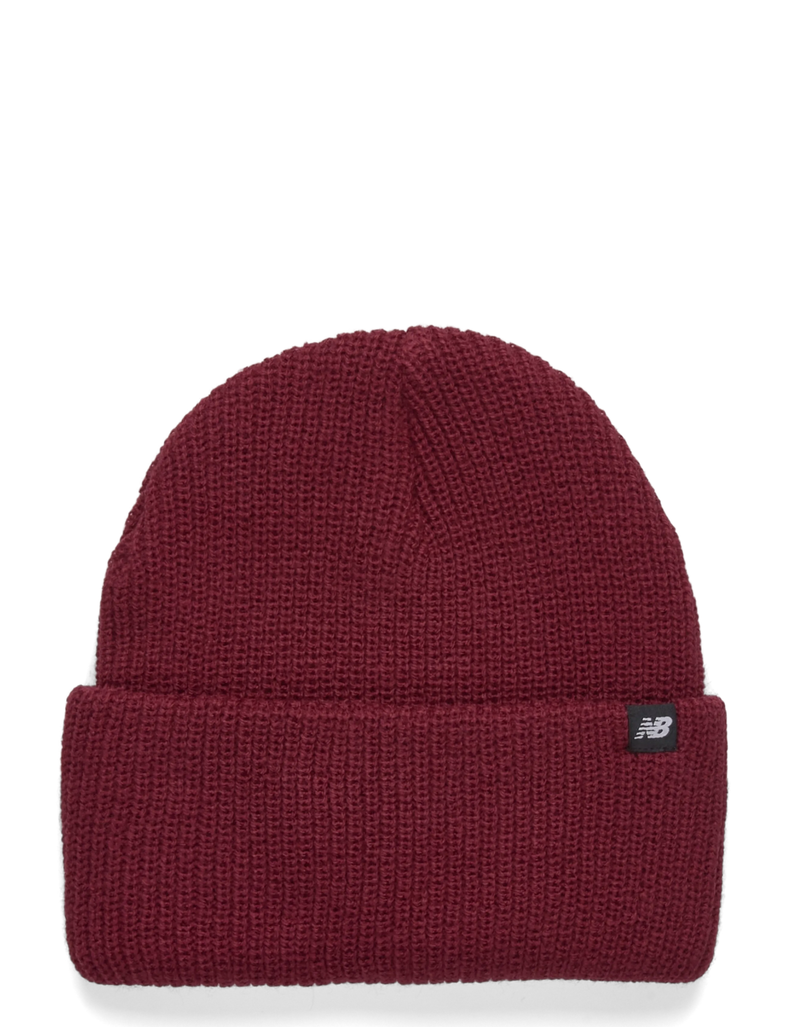 New Balance Fisherman Beanie - New Balance - MONARCH BURGUNDY / burgundy