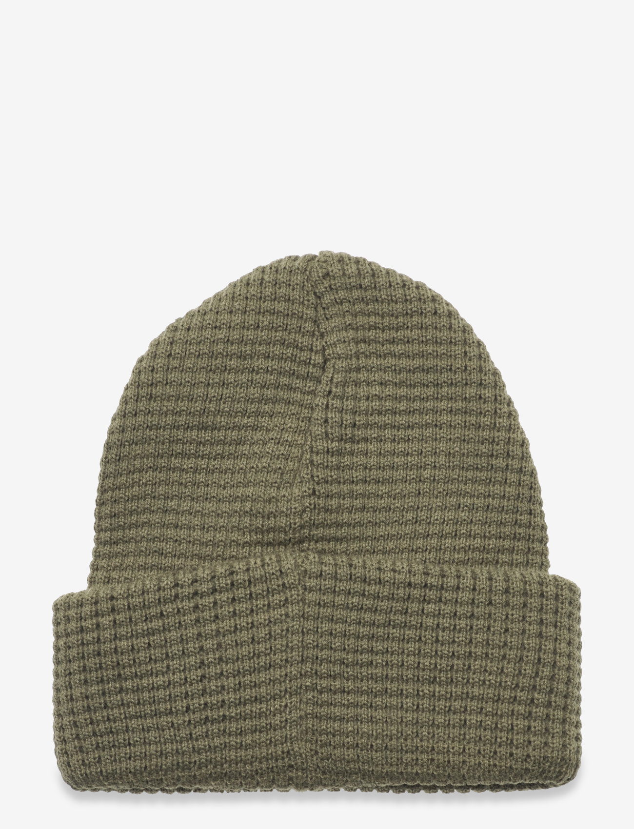 New Balance - Waffle Knit Cuffed Beanie - dark olivine - 1