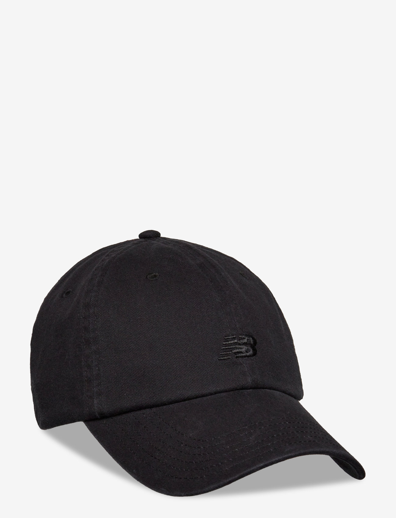 New Balance 6 Panel Classic Hat v2 - New Balance - BLACK/BLACK / black