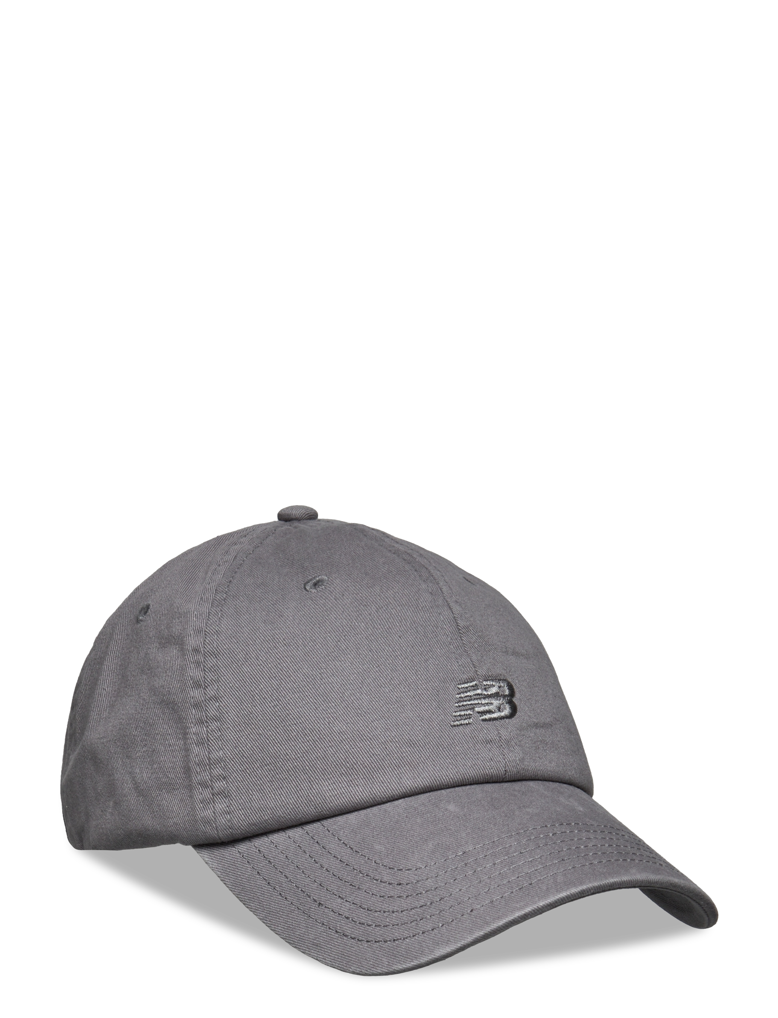 New Balance 6 Panel Classic Hat V2, One Size, Grey, Sport Accessories > Sport Caps, Dame