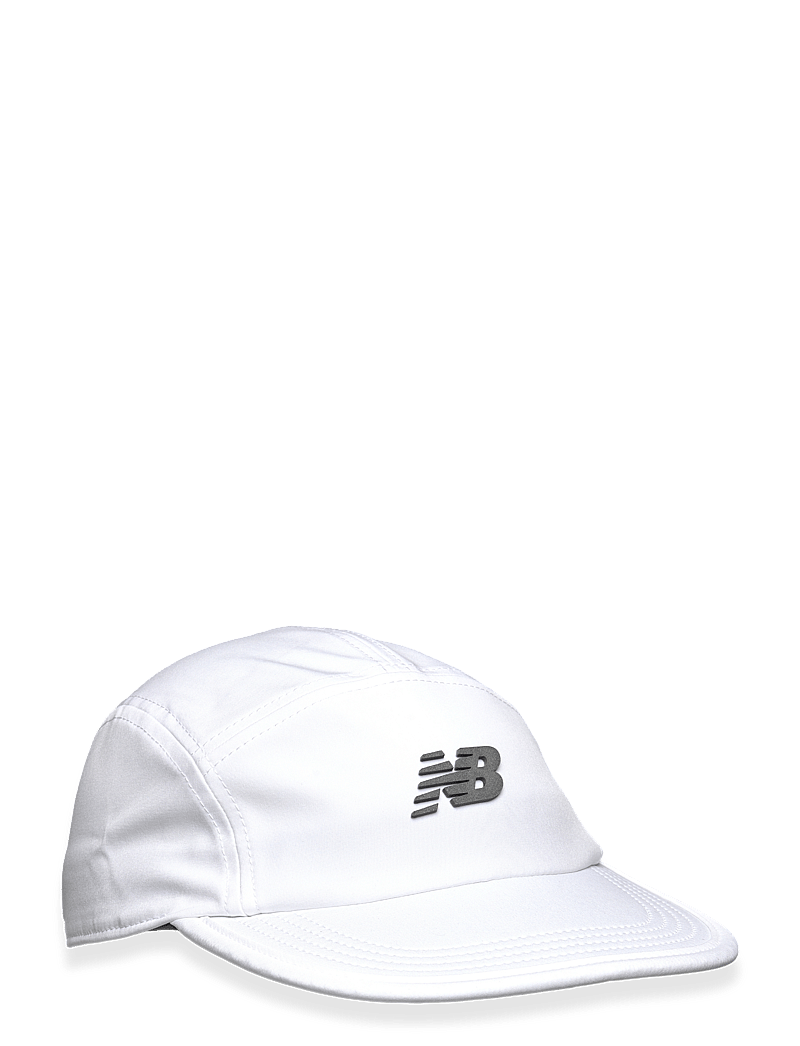 New Balance - Women's 5 Panel Performance Hat - skrybėlės ir kepurės - white - 0