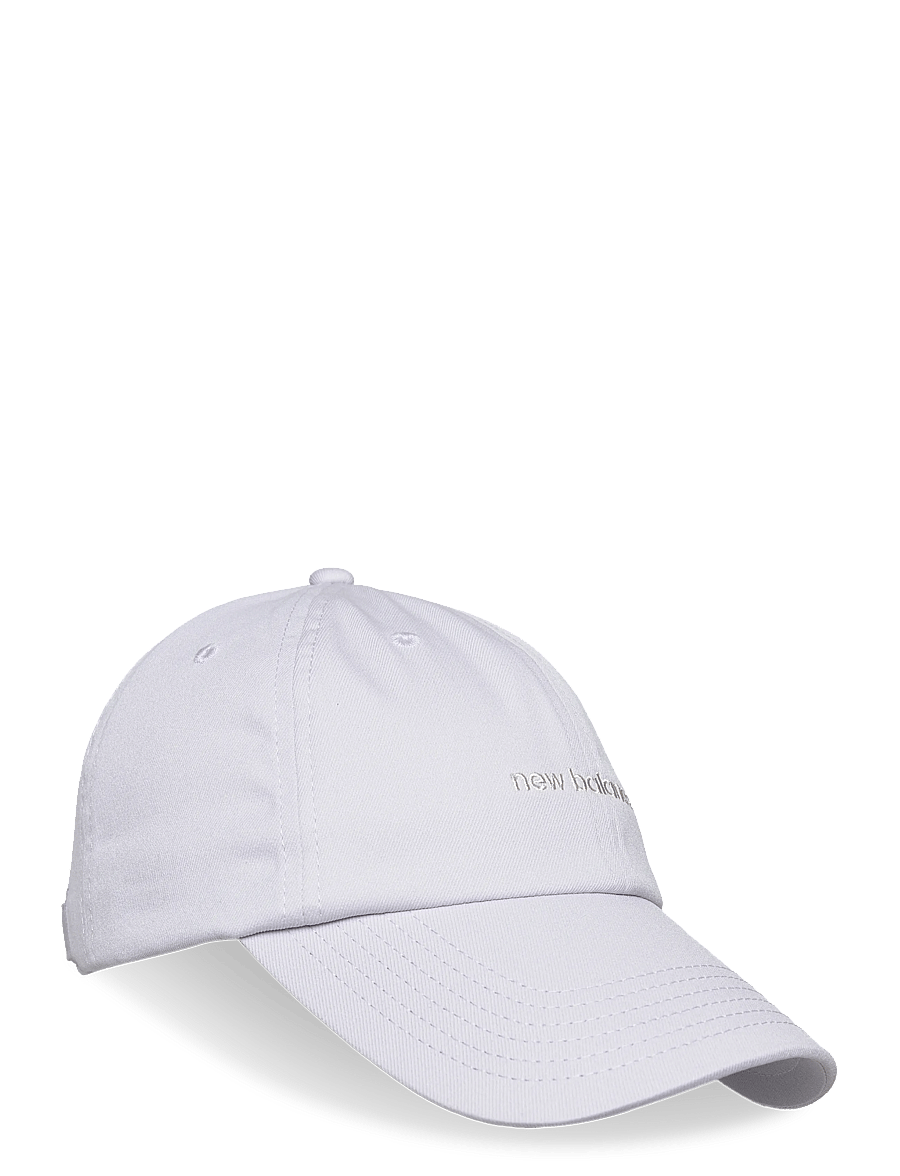 New Balance - Women's 6 Panel Linear Logo Hat - pearl grey - 0