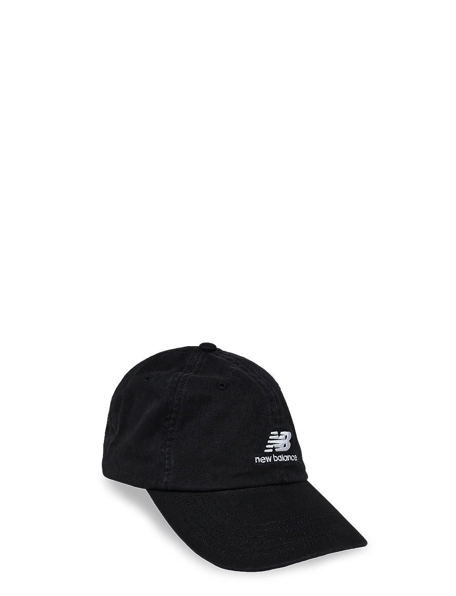 New Balance - 6 Panel Flying NB Stacked Logo Hat - nokamütsid - black - 0