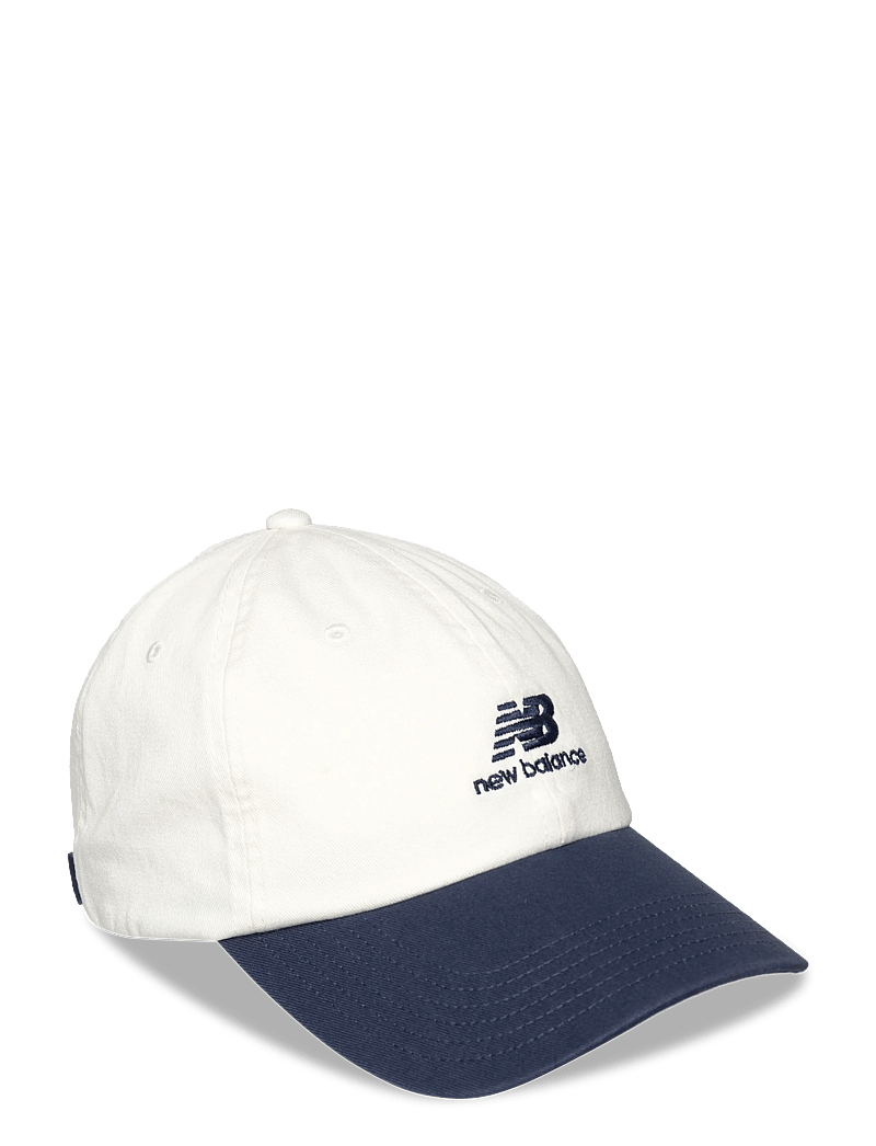 New Balance - 6 Panel Flying NB Stacked Logo Hat - kappen - nb navy - 0