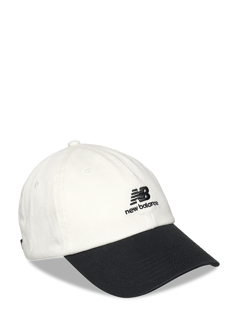 New Balance - 6 Panel Flying NB Stacked Logo Hat - caps - sea salt - 0