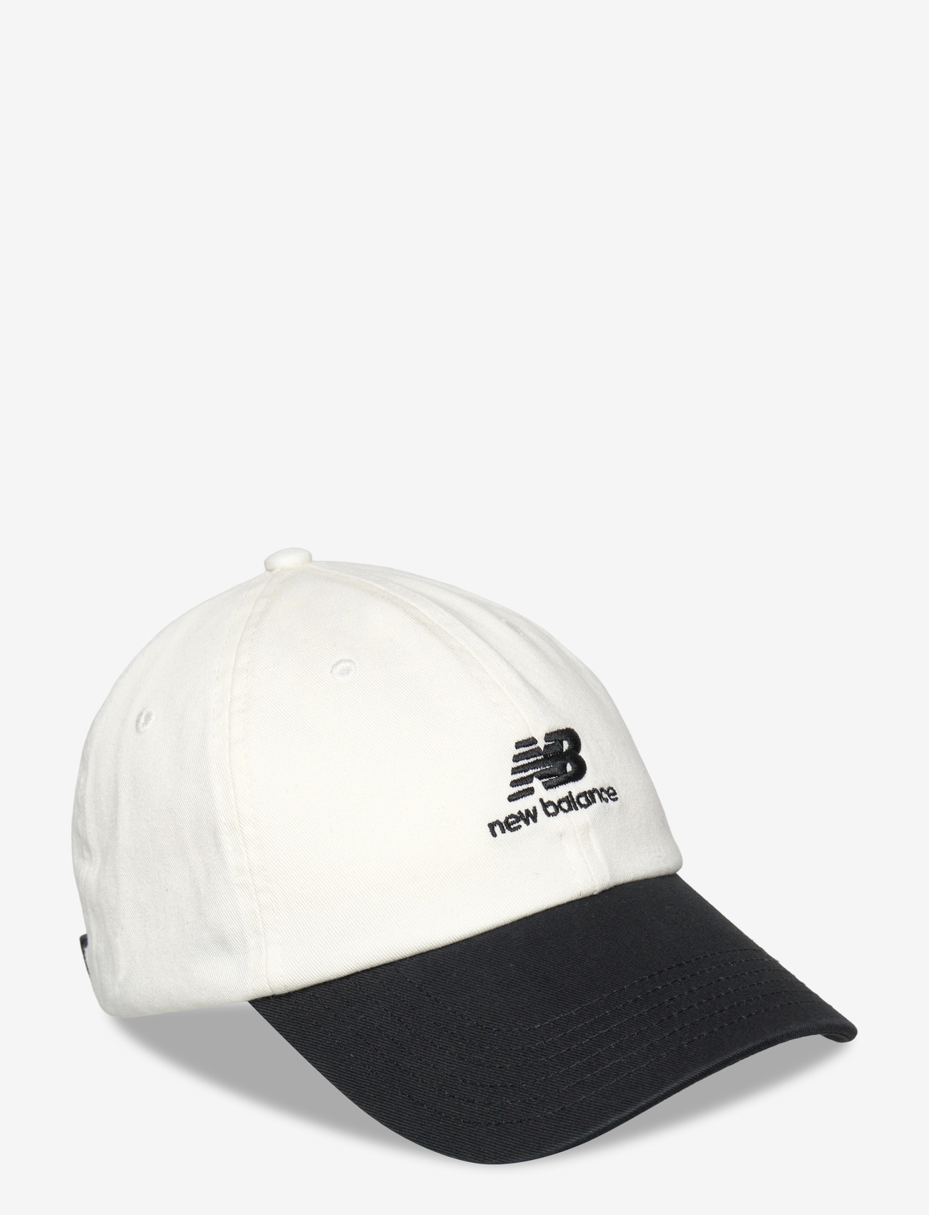 New Balance - 6 Panel Flying NB Stacked Logo Hat - caps - sea salt - 1
