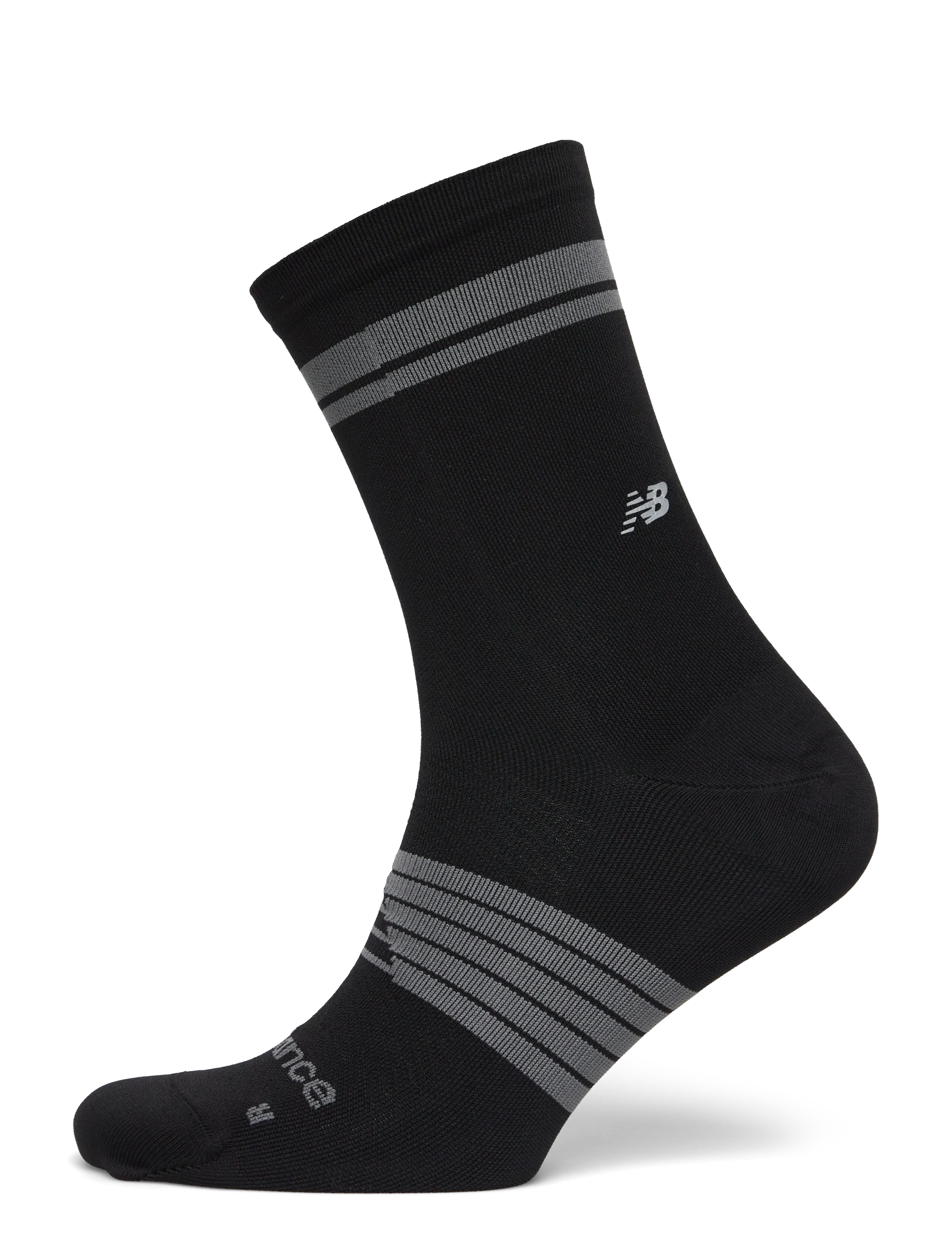 New Balance Pro Run Crew Socks 1 Pair - Strømper - BLACK / black