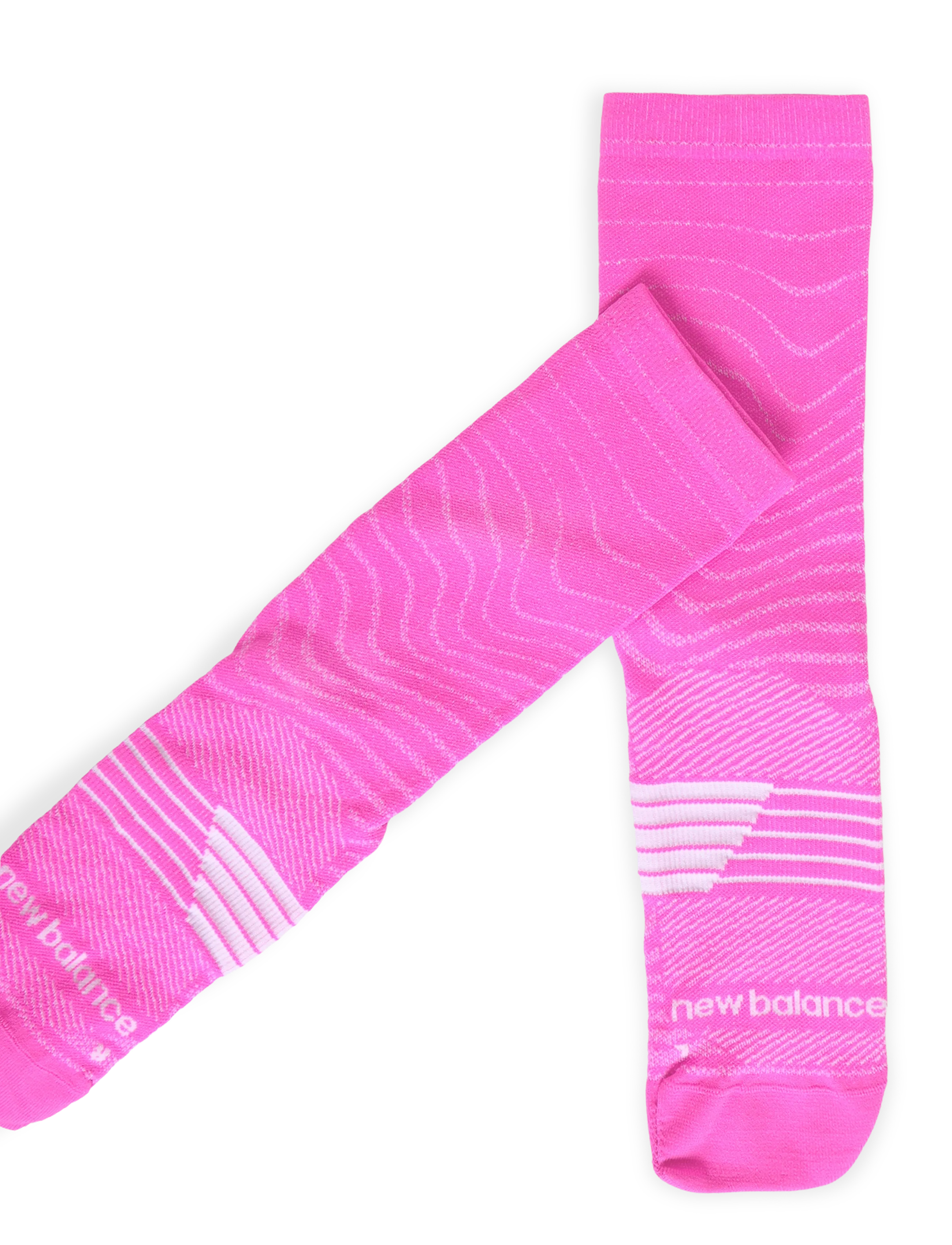 New Balance - Pro Run Crew Socks 1 Pair - sportstrømper - pink heat - 2