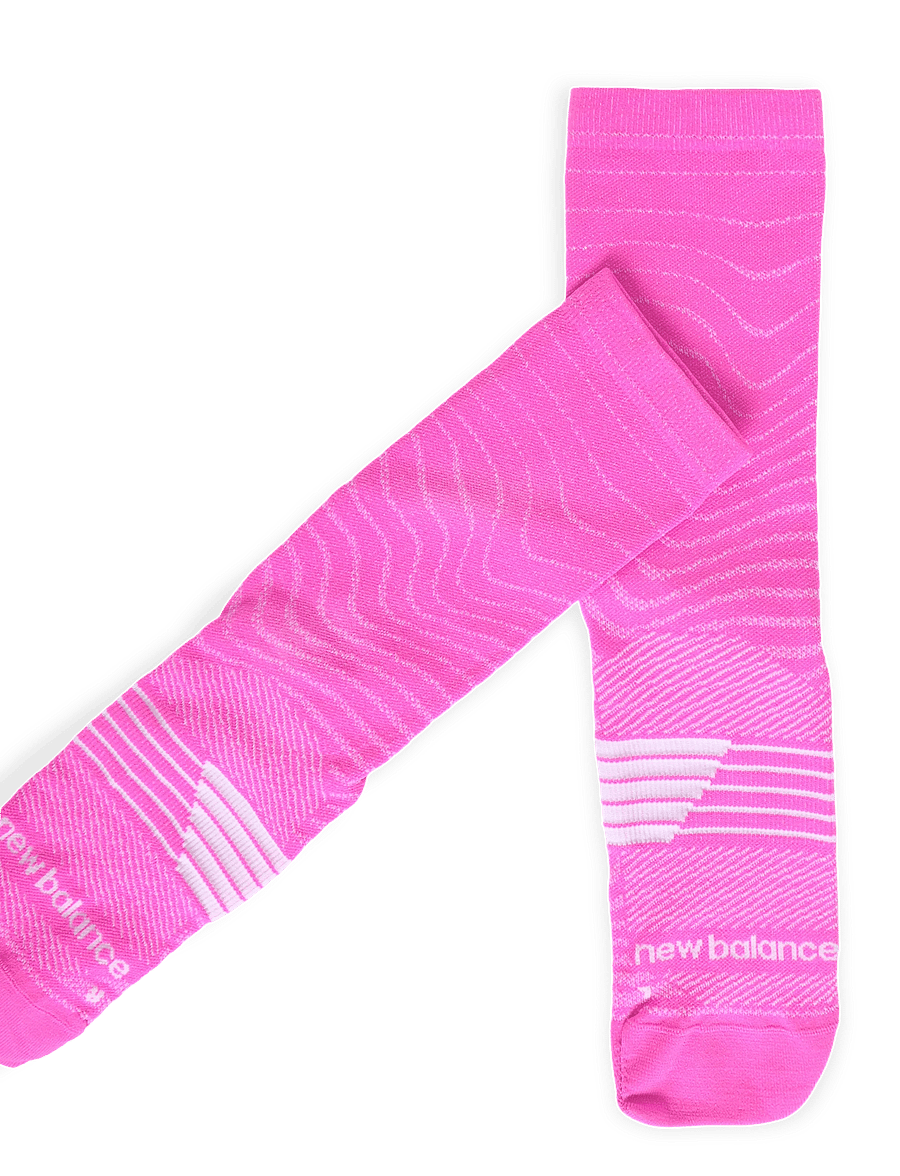 New Balance - Pro Run Crew Socks 1 Pair - strümpfe - pink heat - 2