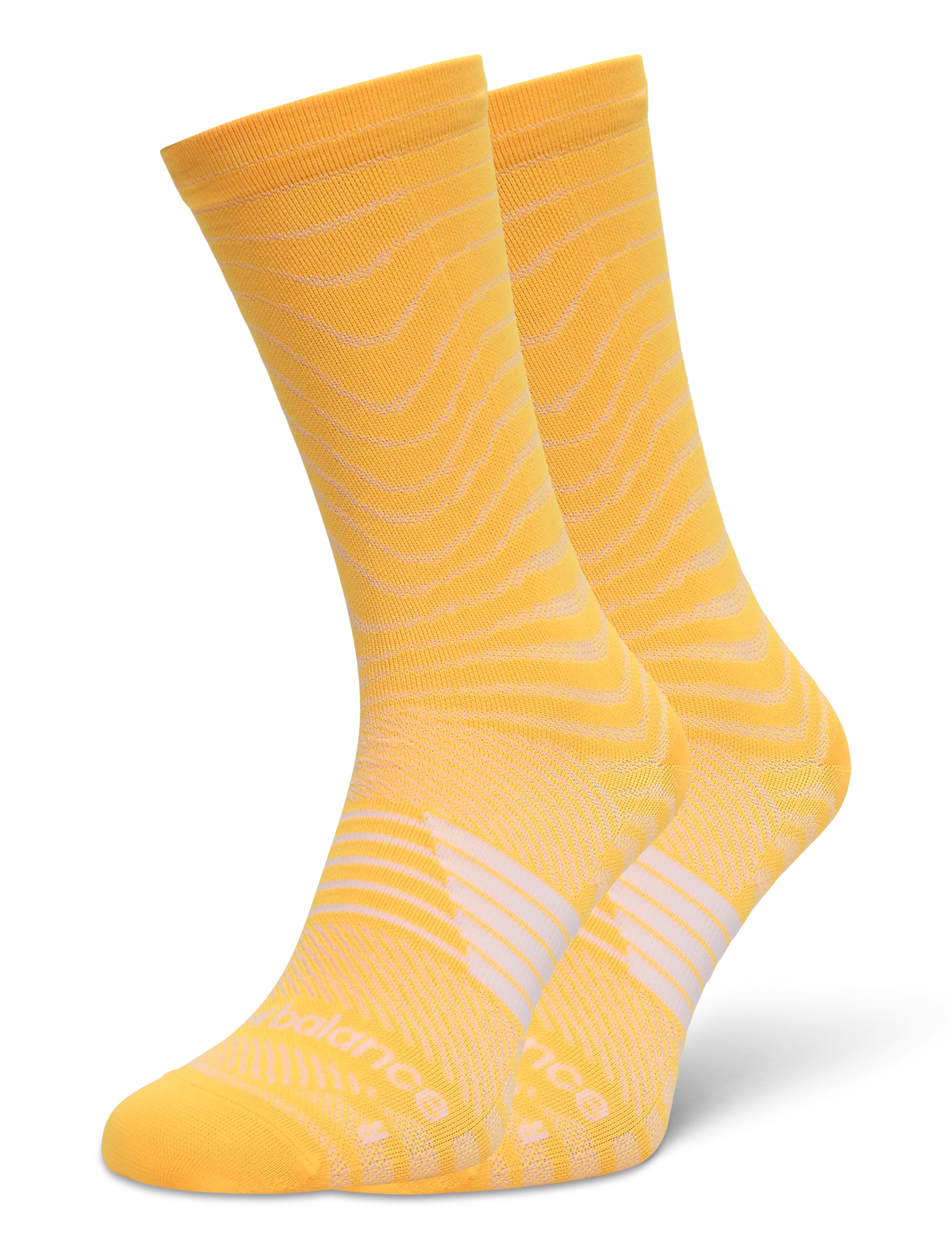 New Balance Pro Run Crew Socks 1 Pair - New Balance - SATSUMA ORANGE / orange