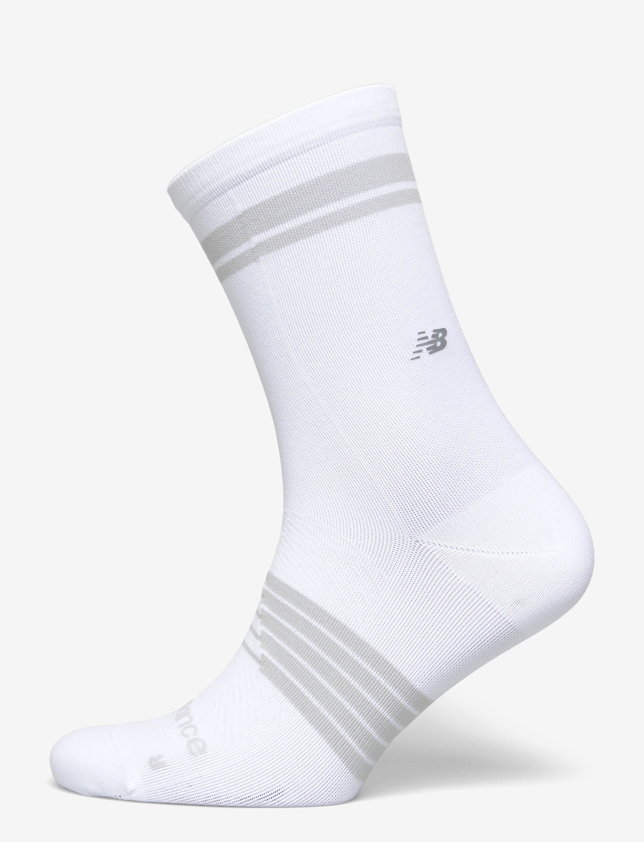 New Balance - Pro Run Crew Socks 1 Pair - träningsstrumpor - white - 0