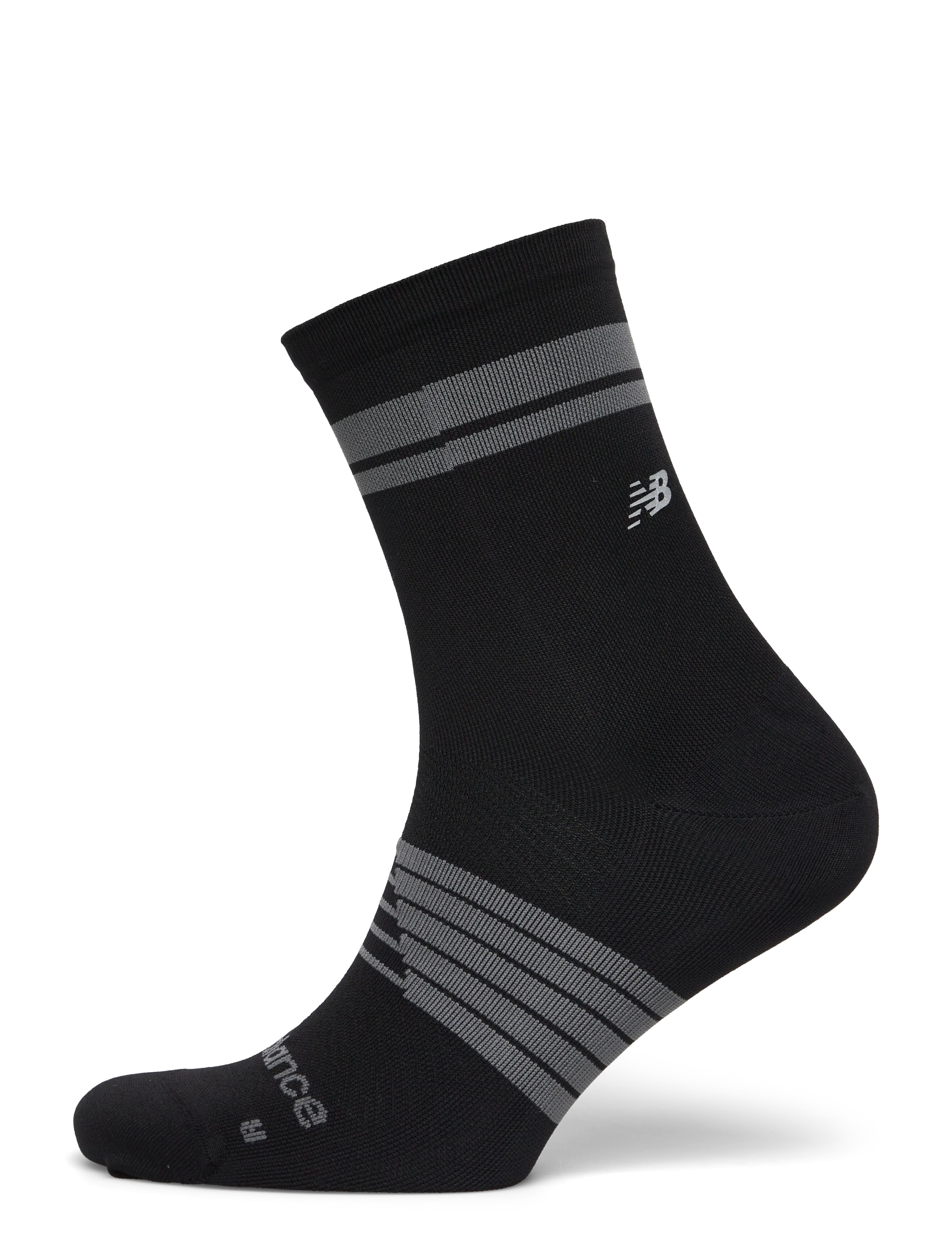 New Balance Pro Run Quarter Socks 1 Pair - New Balance - BLACK / black