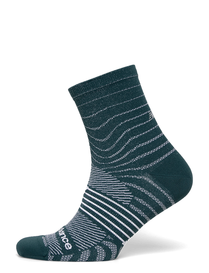 New Balance - Pro Run Quarter Socks 1 Pair - spordisokid - medusa green - 0