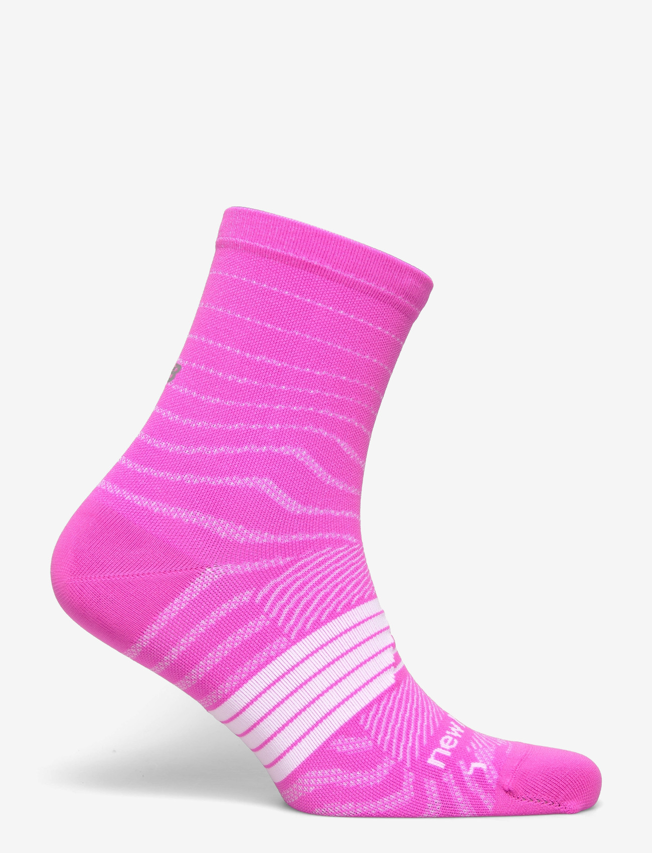 New Balance - Pro Run Quarter Socks 1 Pair - sporta zeķes - pink heat - 1