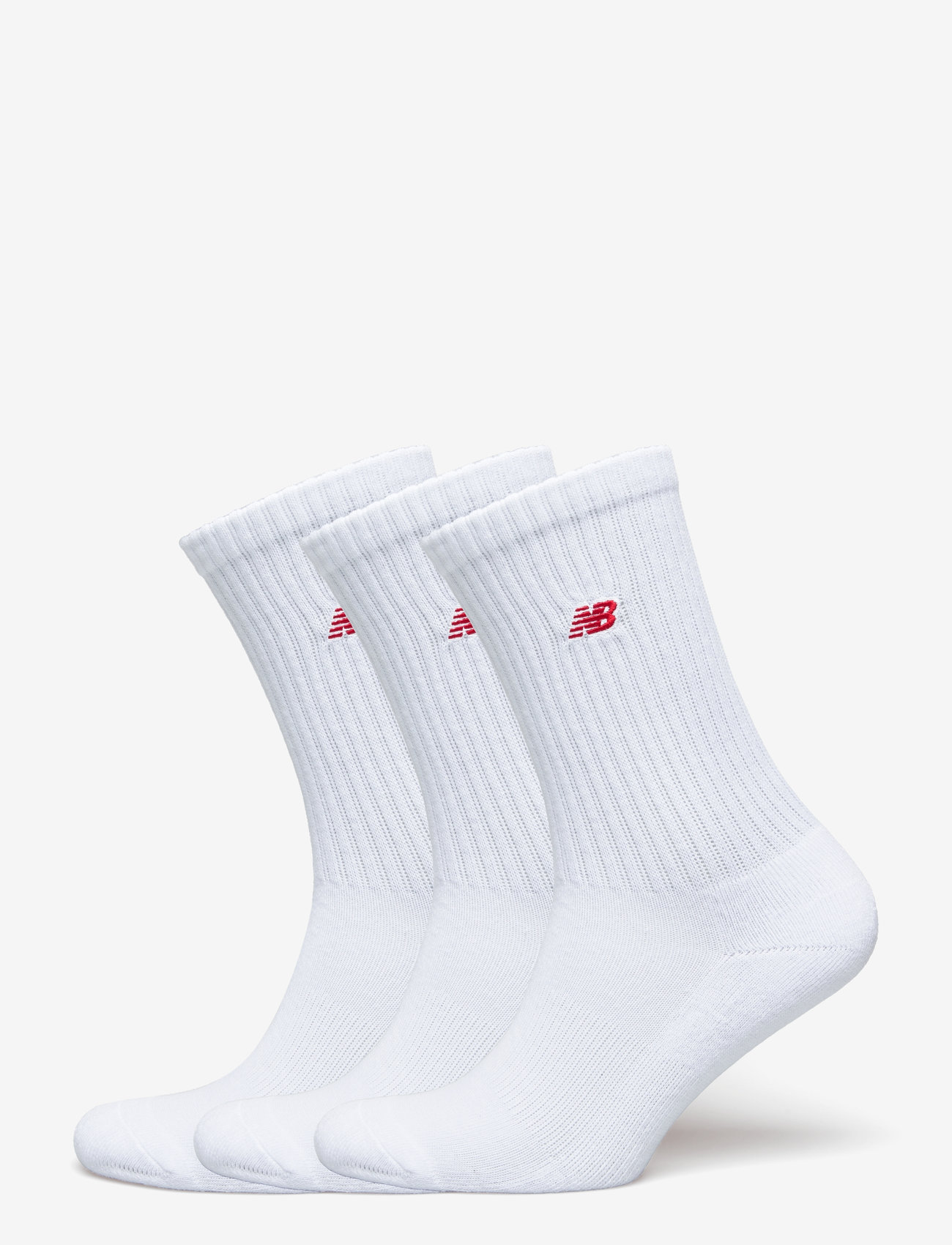 New Balance - NB Patch Logo Crew 3 Pairs - sportsocken - white - 0