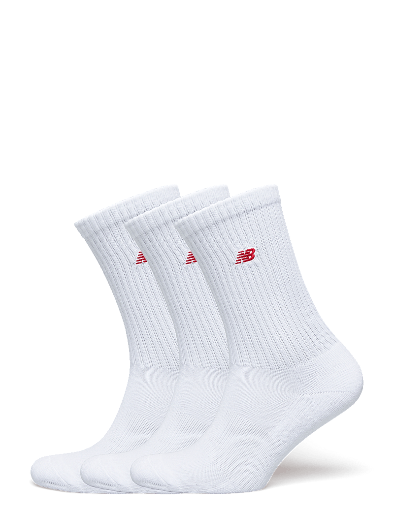 New Balance - NB Patch Logo Crew 3 Pairs - sportsocken - white - 0