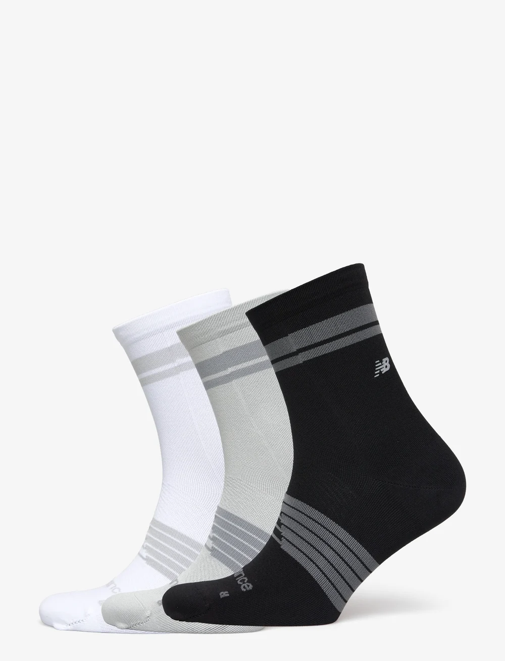 New Balance - Pro Running Quarter Socks 3 Pack - sportstrømper - assortment 1 - 0