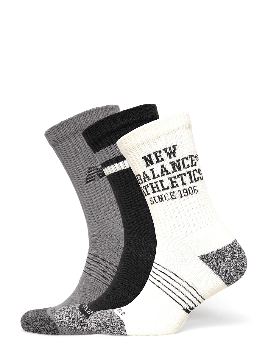 New Balance - Active Graphic Crew Socks 3 Pack - urheilusukat - assorted colors - 0